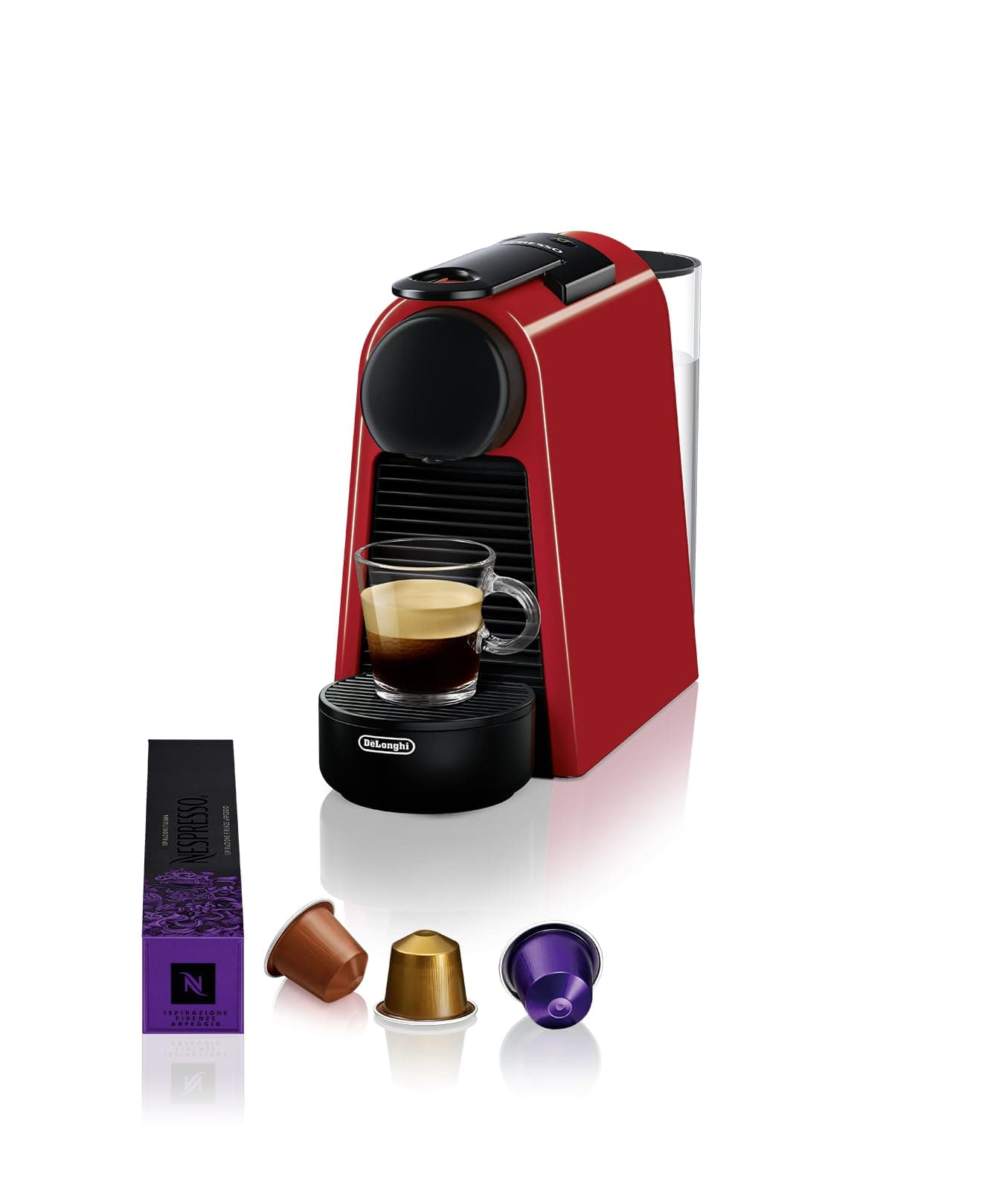 De Longhi Essenza Mini Kaffeemaschine 19 bar Rot