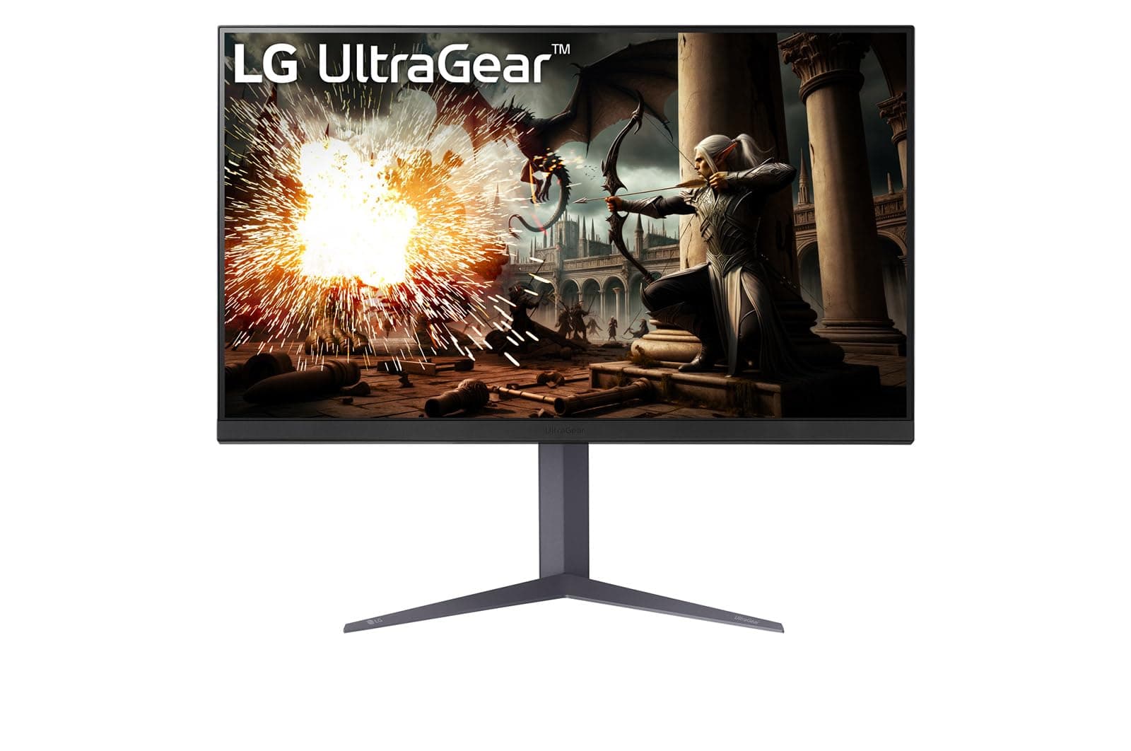 LG Ultragear™ 32GS75Q-B.AEU Ecran PC Gaming 32" - Dalle IPS résolution QHD (2560x1440), 1ms 180Hz, DisplayHDR™ 400, sRGB99% (CIE1931), AMD FreeSync, Compatible NVIDIA G-Sync