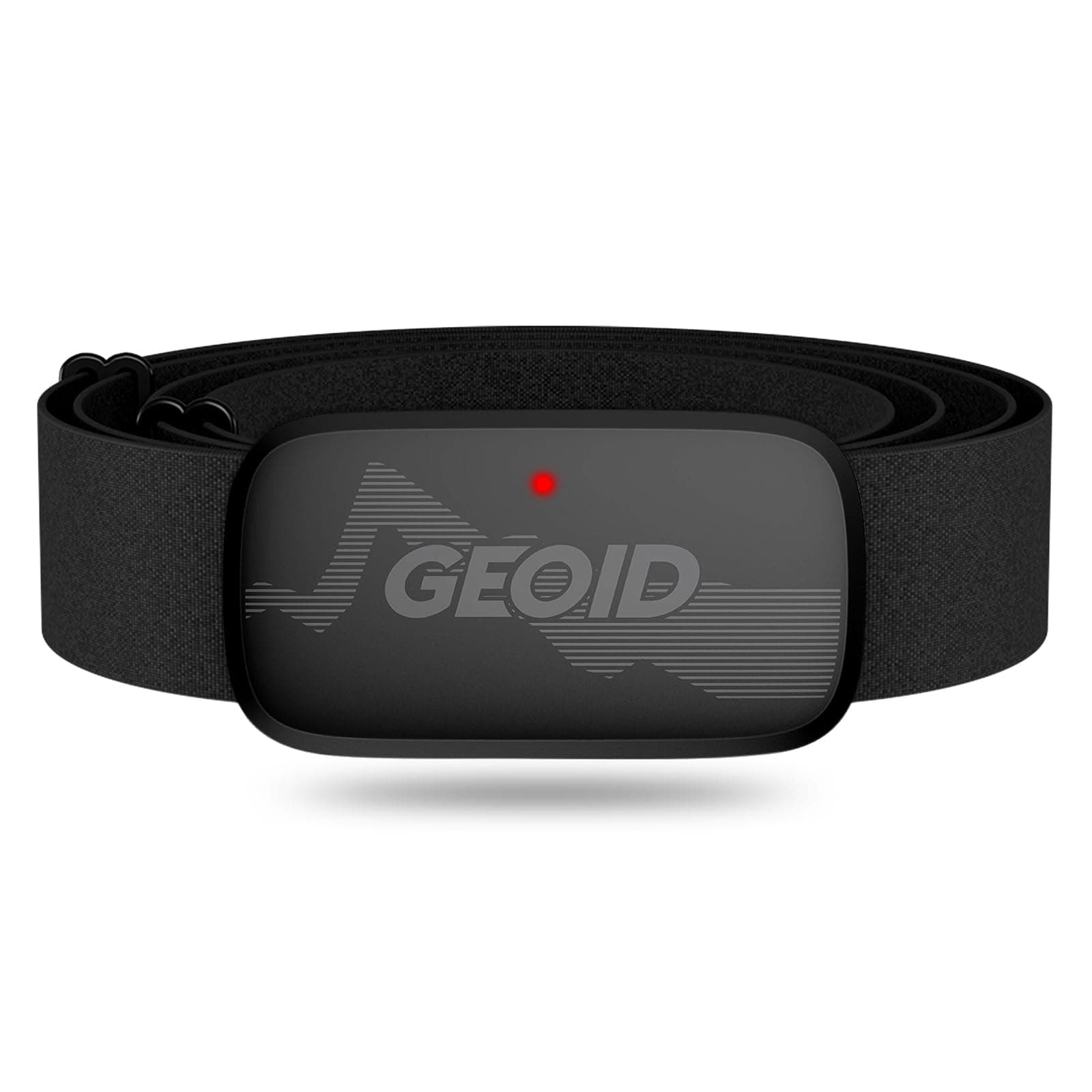 GEOID HS500 Pulsómetro Correa de Pecho, Bluetooth 4.2/Ant+, IP67 Sensor de Ritmo Cardíaco Impermeable, Wahoo, Zwift