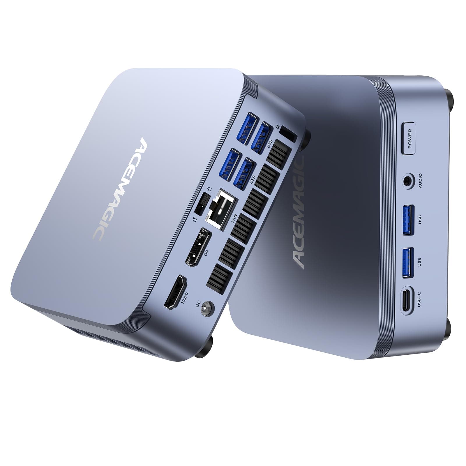 ACEMAGIC Matrix M5 Mini PC, Intel Core i9-14900HX (16C/24T), 32 Go DDR4, 1 to SSD, Mini Ordinateur de Bureau, Triple Affichage 4K / WiFi 6 / Win 11 Pro – pour Le Jeu, Le Rendu 3D et Le Montage Vidéo
