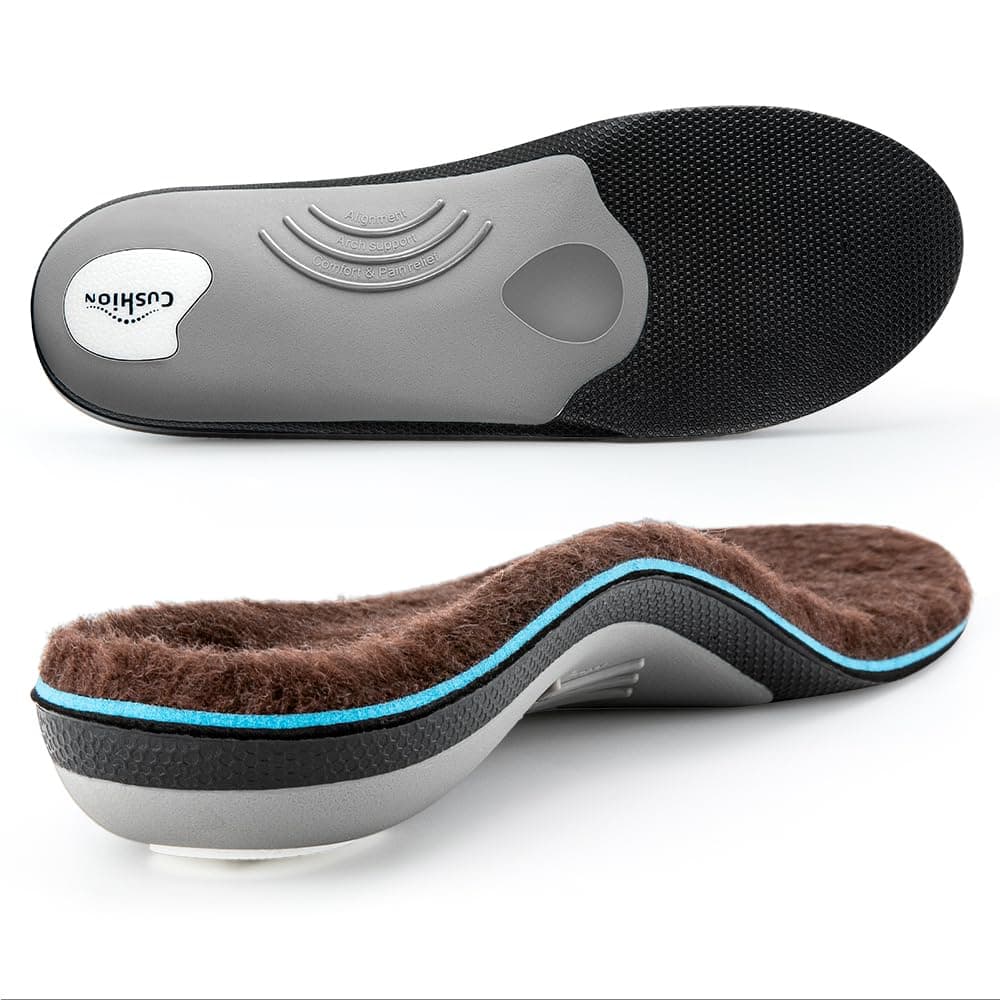 VALSOLE Solette Ortopediche Supporto Per Arco Plantare, Solette Scarpe Plantari Ortopedici Per Piede Piatto,sport Solette Scarpe Per Piedi Piatti, Fascite Plantare, Per Uomini E Donne