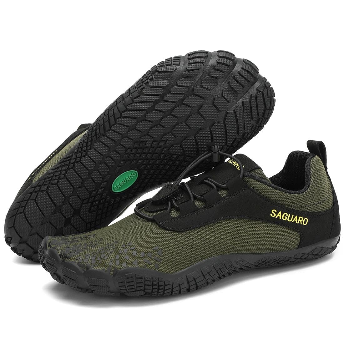 SAGUARO Unisex Barfußschuhe mit Breiter Zehenbox und Zero-Drop Solhe - Weich rutschfest Atmungsaktiv