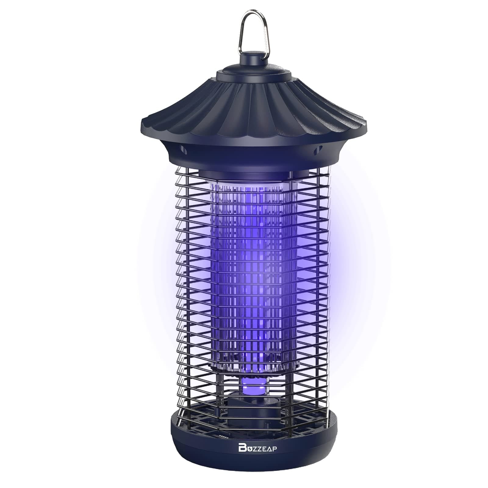 Buzzeap Lampe Anti Moustique, avec Lampe améliorée 60 Perles UV-LED, Anti Moustique Électrique pour Extérieur Intérieur et Jardin, Attrape Mouche,Moustiques,Insectes,Efficace Portée 140m²