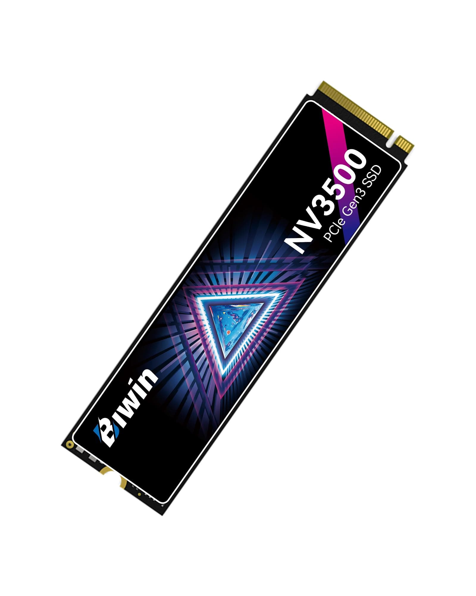 Biwin Black Opal NV3500 M.2 SSD 1 to, PCIe Gen 3x4 NVMe 1.4 avec Cache HMB et SLC, Vitesse de Lecture jusqu'à 3500 Mo/s, Disque SSD Interne pour Ordinateur Portable et Ordinateur de Bureau