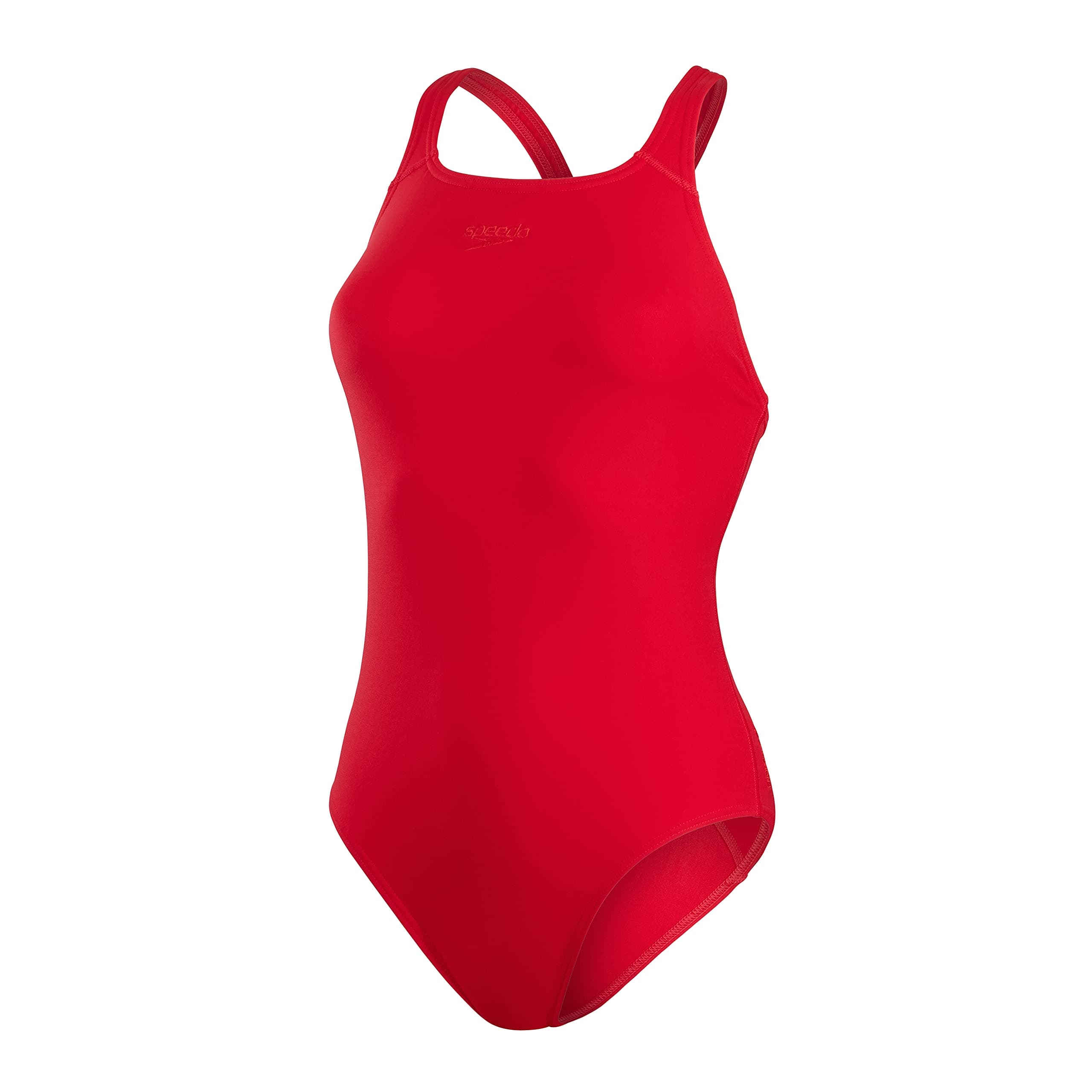 Speedo Donna Costume da bagno Eco Endurance+ Medalist, Vestibilità atletica, Modello classico, Tessuto riciclato, Resistenza al cloro, Extra flessibilità
