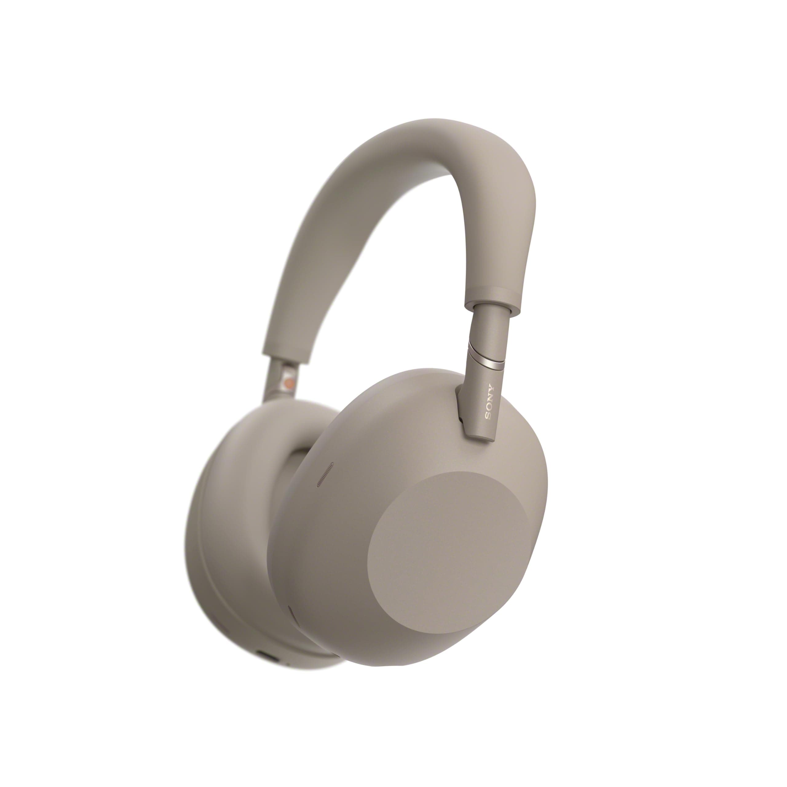 Sony WH-1000XM6 Auriculares Bluetooth inalámbricos con Noise Cancelling, Sonido de Alta resolución, diseño Plegable, Estuche Resistente, 30 Horas de batería NC On, cómodos, Marrón Desierto