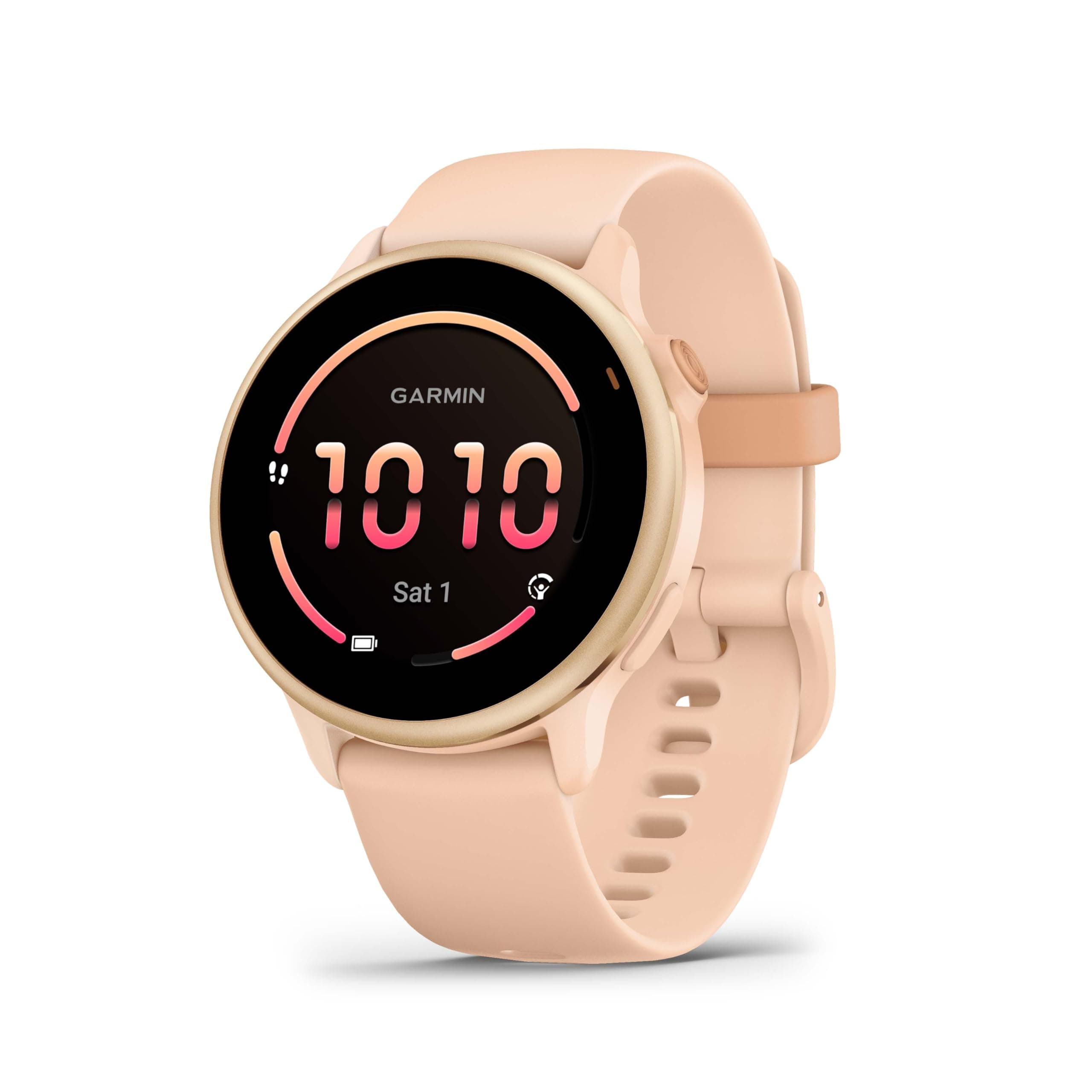 Garmin vívoactive 6, Smartwatch AMOLED 1,2" 2.000 nit, Cassa 42mm, Musica, GarminPay, +80 Sport, GPS, Cardio, Coach, Dinamiche di corsa, App Mobility, Autonomia 11 giorni, Pink Dawn