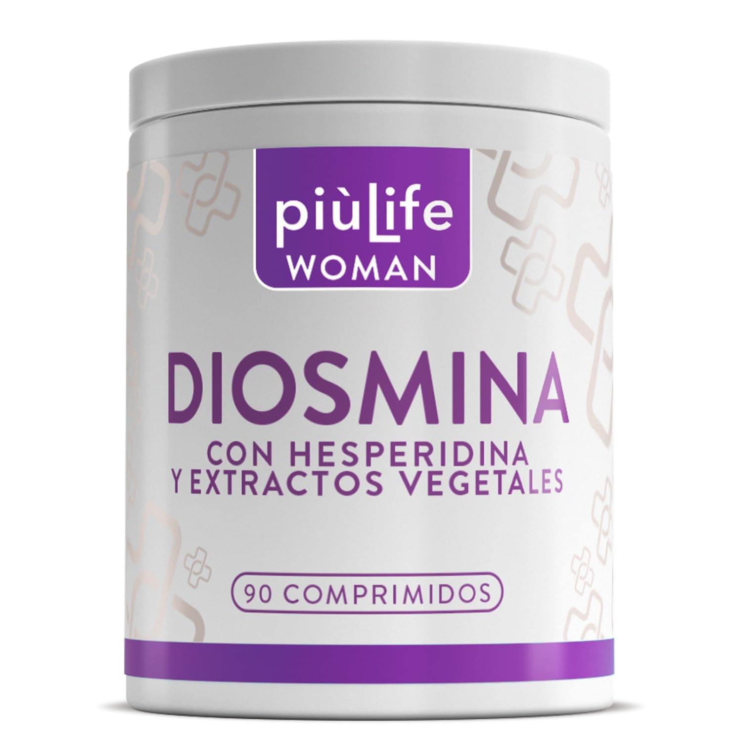 Diosmina Hesperidina 1000mg PiùLife, 90 Comprimidos, Diosmin Con Centella Asiatica, Castaño De Indias Y Vid Roja Circulacion, Para Piernas Hinchadas, Piernas Cansadas Circulacion, Varices