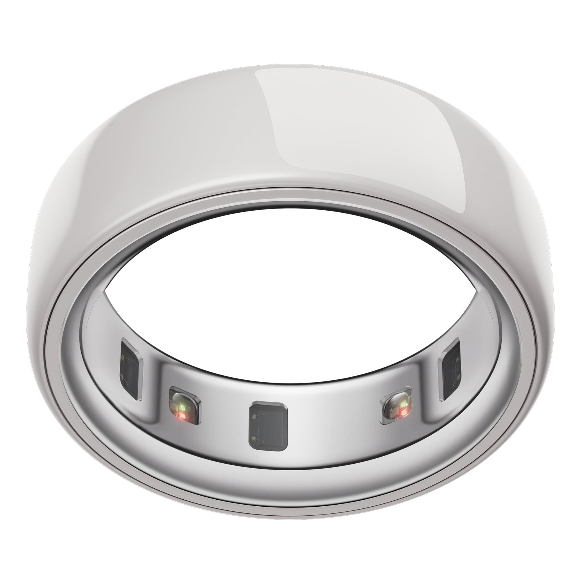 Oura Ring 4 Ceramic Cloud - Talla 8 - Averigua tu Talla Col el Kit de Tallaje
