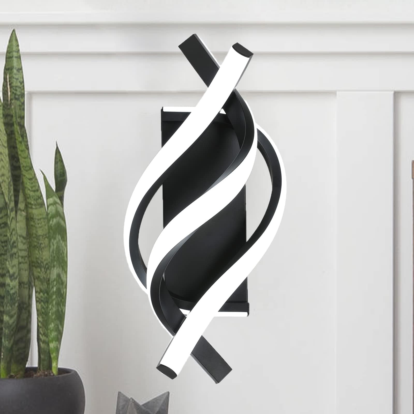 Comely Applique Parete Interno, 22W 2500LM Creativo Lampada da Parete Moderna LED per Soggiorno, Camera da Letto, Sala da pranzo, Corridoio e Studio