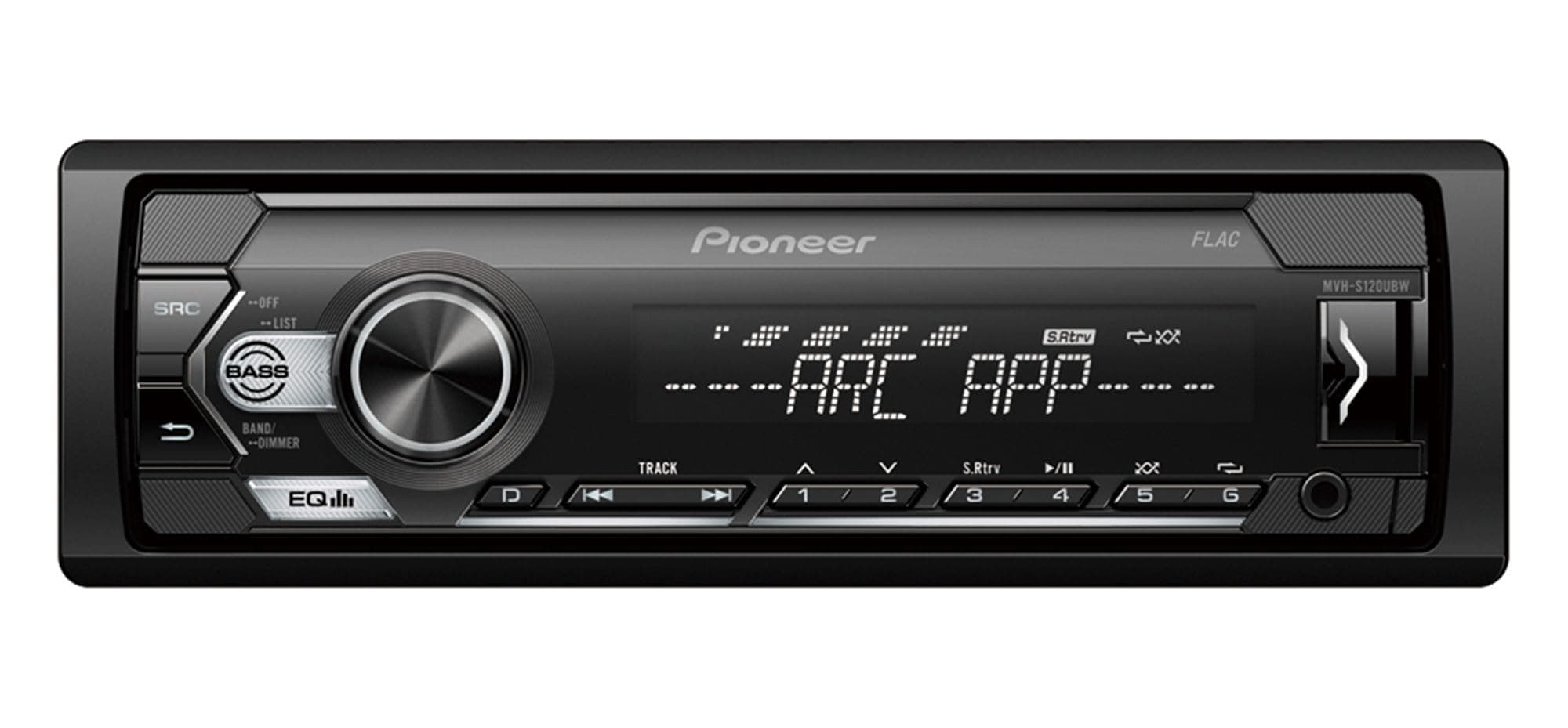 Pioneer Autoradio, Noir, Single Din