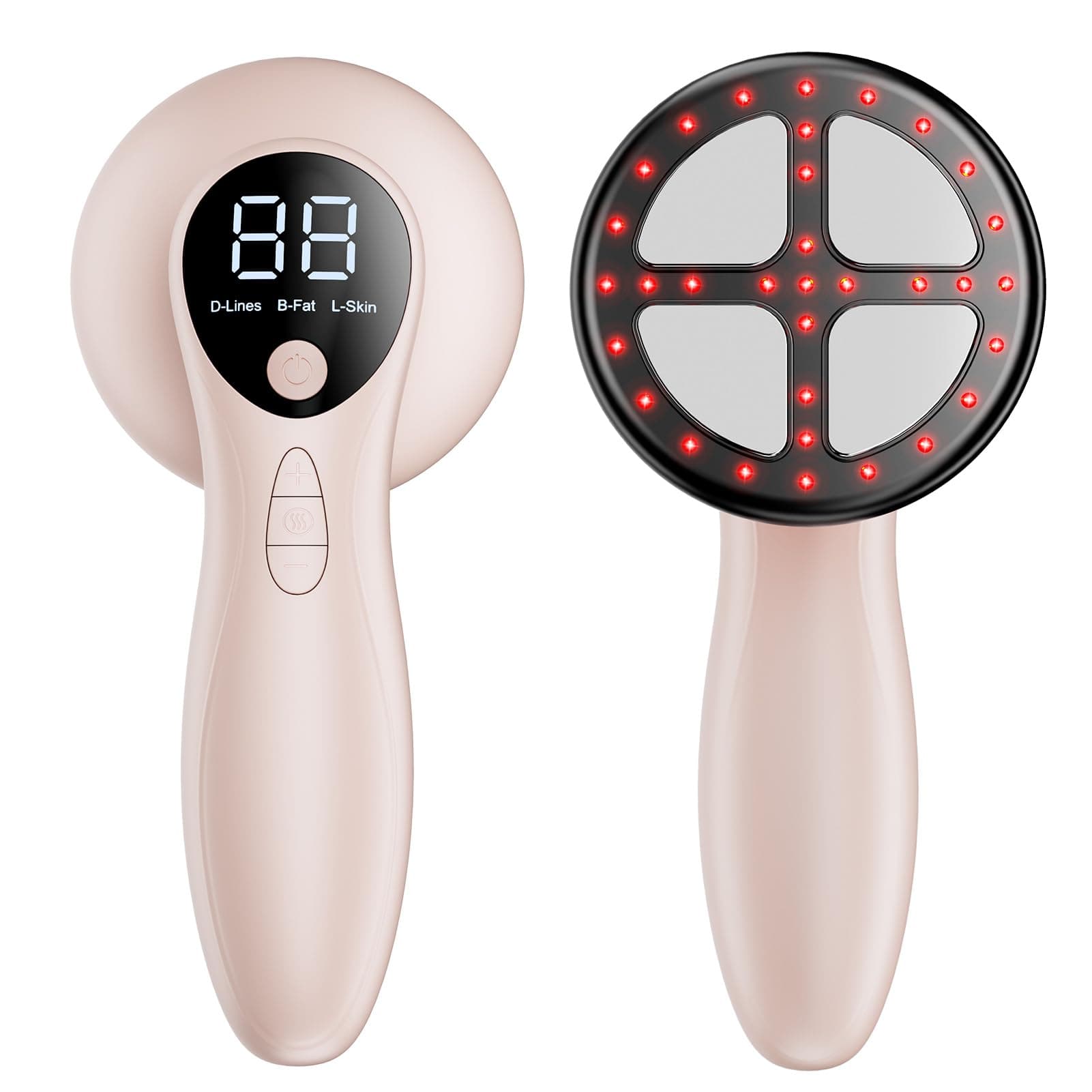 Massaggiatore Anticellulite Professionale, Efficacia Clinicamente Testata, 3 In 1 Massaggiatore Elettrico Anticellulite per Uomini e Donne per Massaggio Vita, Addome, Glutei, Braccia, Gambe e Schiena