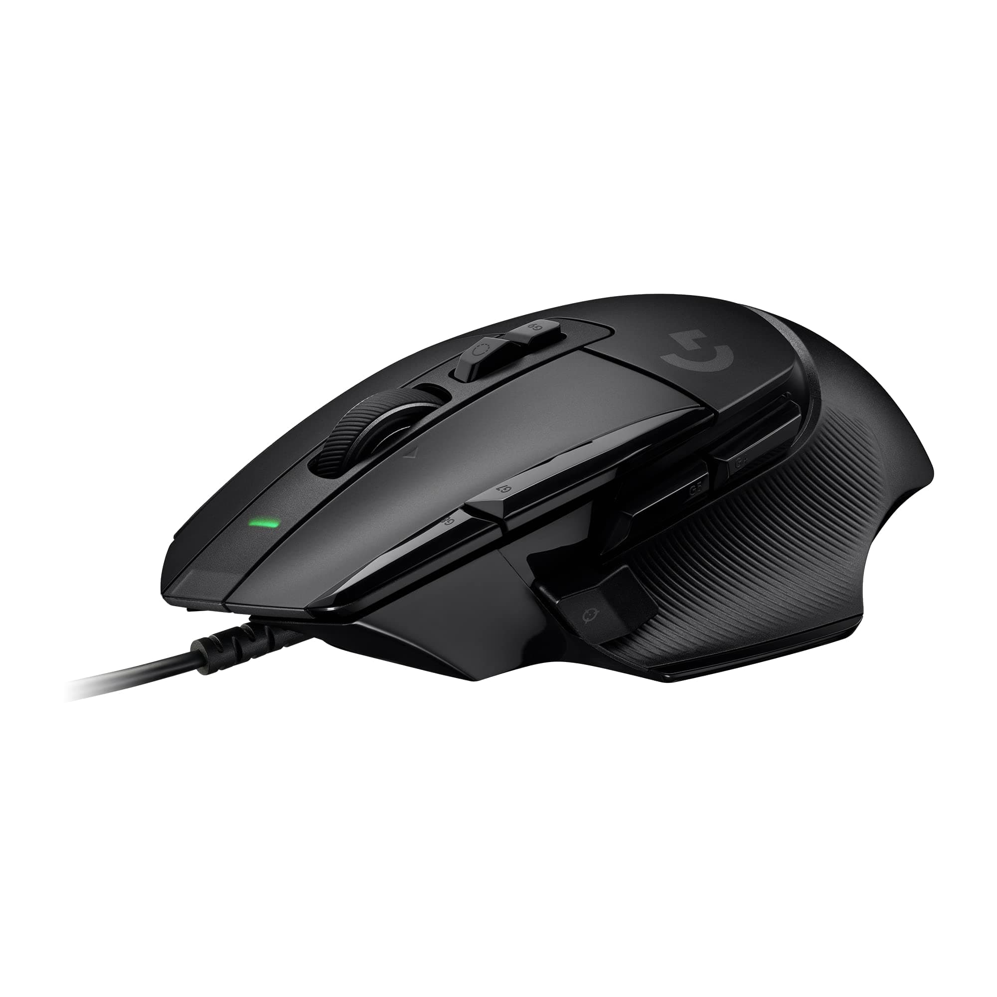 Logitech G G502 X Ratón con Cable - LIGHTFORCE, Botones Principales híbridos óptico-mecánicos, Captor Gaming Hero 25K, Compatible con PC - macOS/Windows - Negro