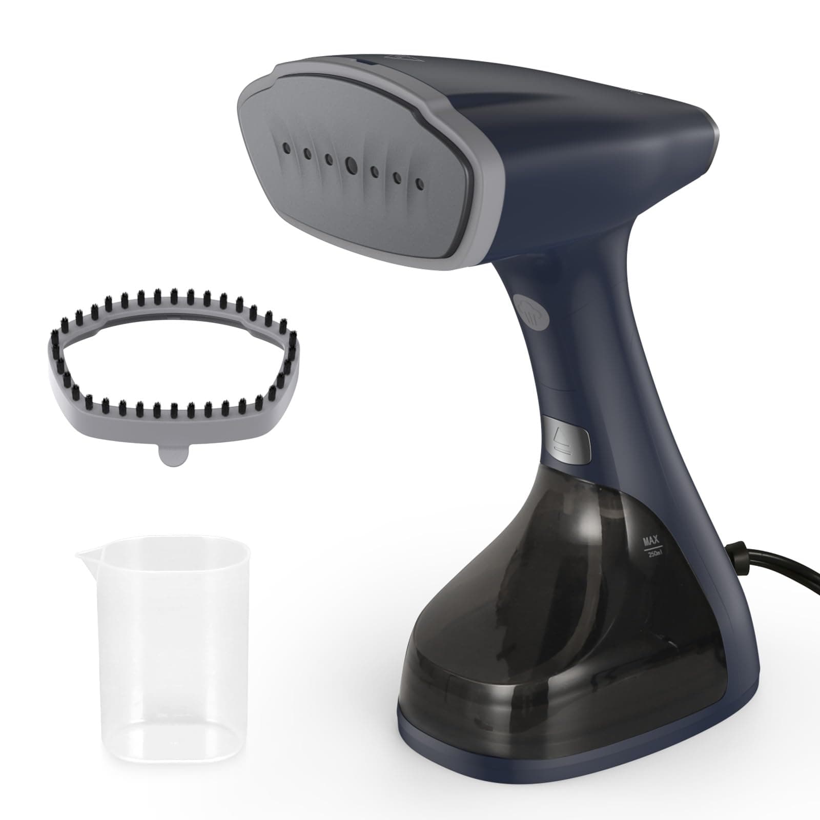 BEAUTURAL Ferro da Stiro Verticale Pieghevole, 1800W, 2 Impostazioni di Vapore, Protezione Anti-Acqua Bassa, Spegnimento Automatico, Ampio Serbatoio da 260 ML, per Viaggi e Uso Domestico