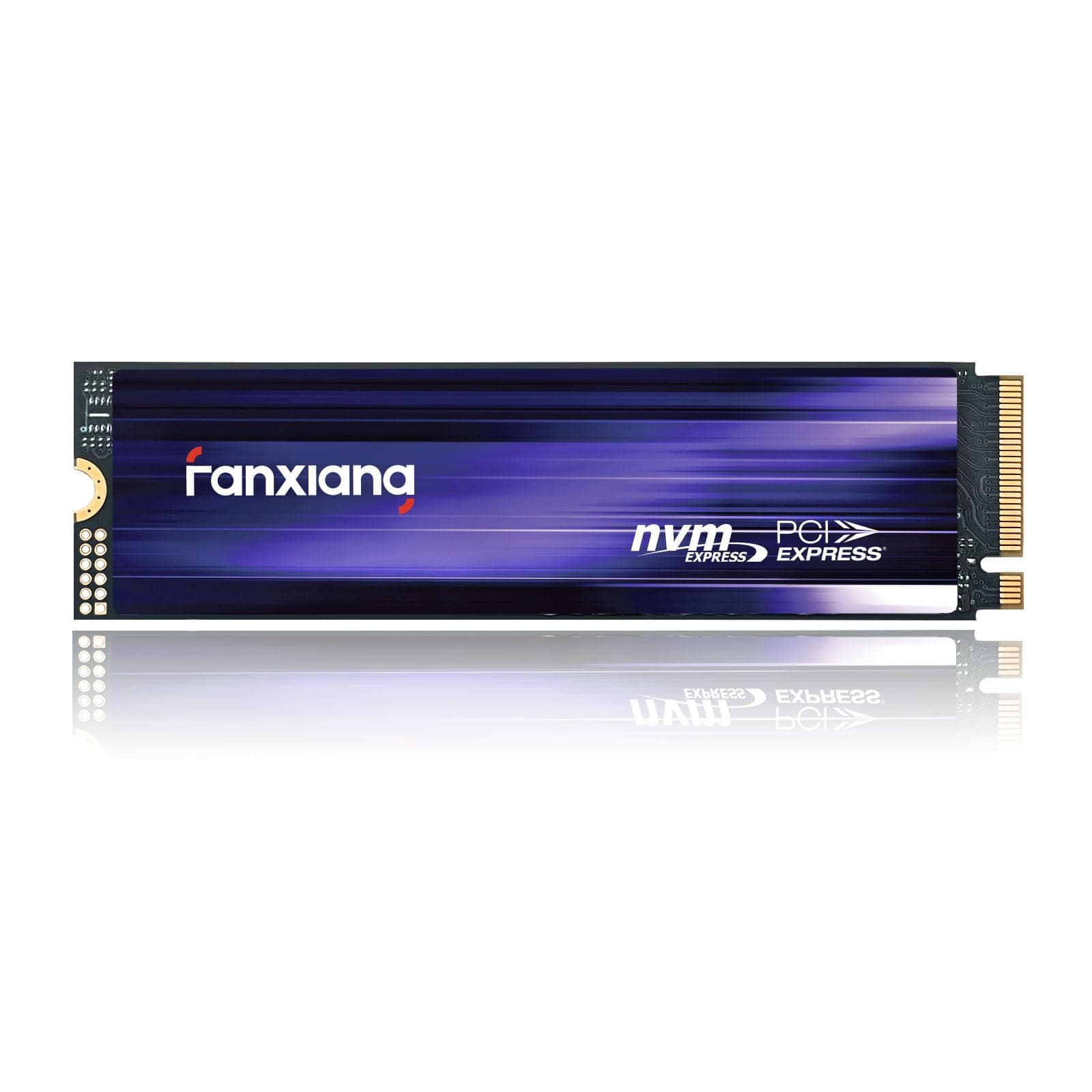 fanxiang S880 SSD 1To NVMe SSD M.2 2280 PCIe 4.0 Gen4x4 Disque SSD Interne 1 to, Jusqu'à 7300 Mo/s en Lecture, Compatible avec PS5 PC Gaming Ordinateurs de Bureau et Portables