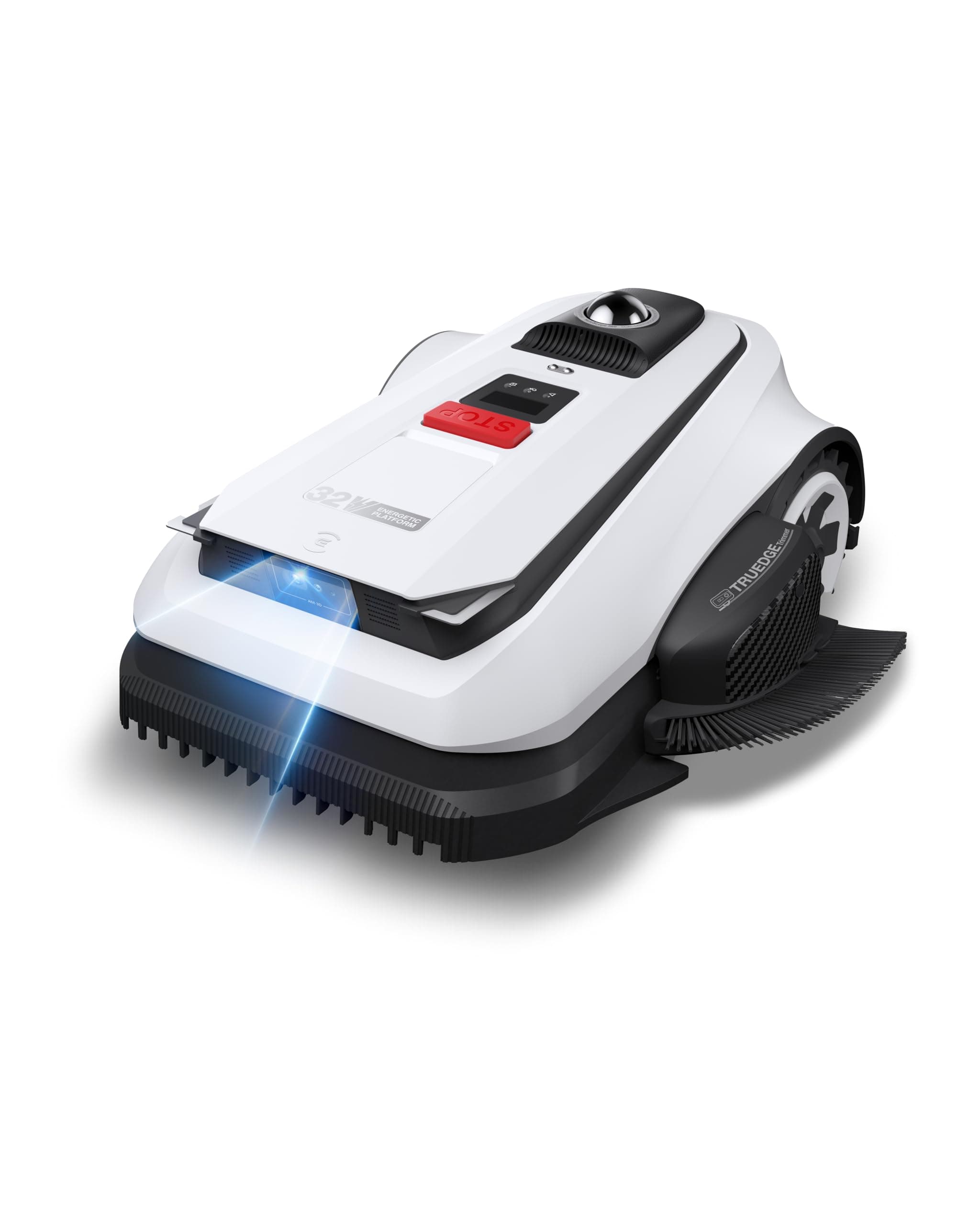 ECOVACS Goat A1600 LiDAR PRO Mähroboter ohne Begrenzungskabel 1600 m² | 360° Dual-LiDAR, TruEdge-Trimmer, 400 m²/h, Schnellladen und KI-3D-Hindernisvermeidung