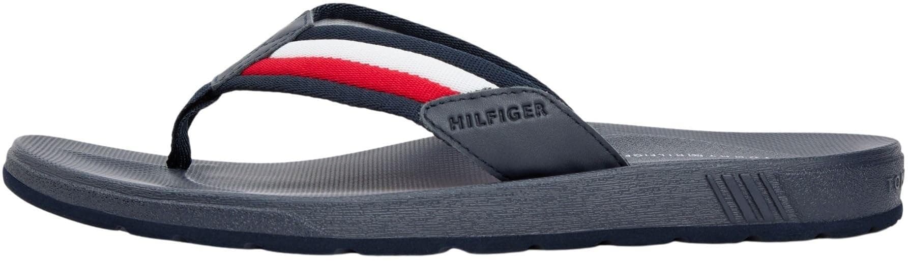 Tommy Hilfiger Molded Hilfiger RWB Beach Sandal Fm0fm05803, Chanclas Hombre
