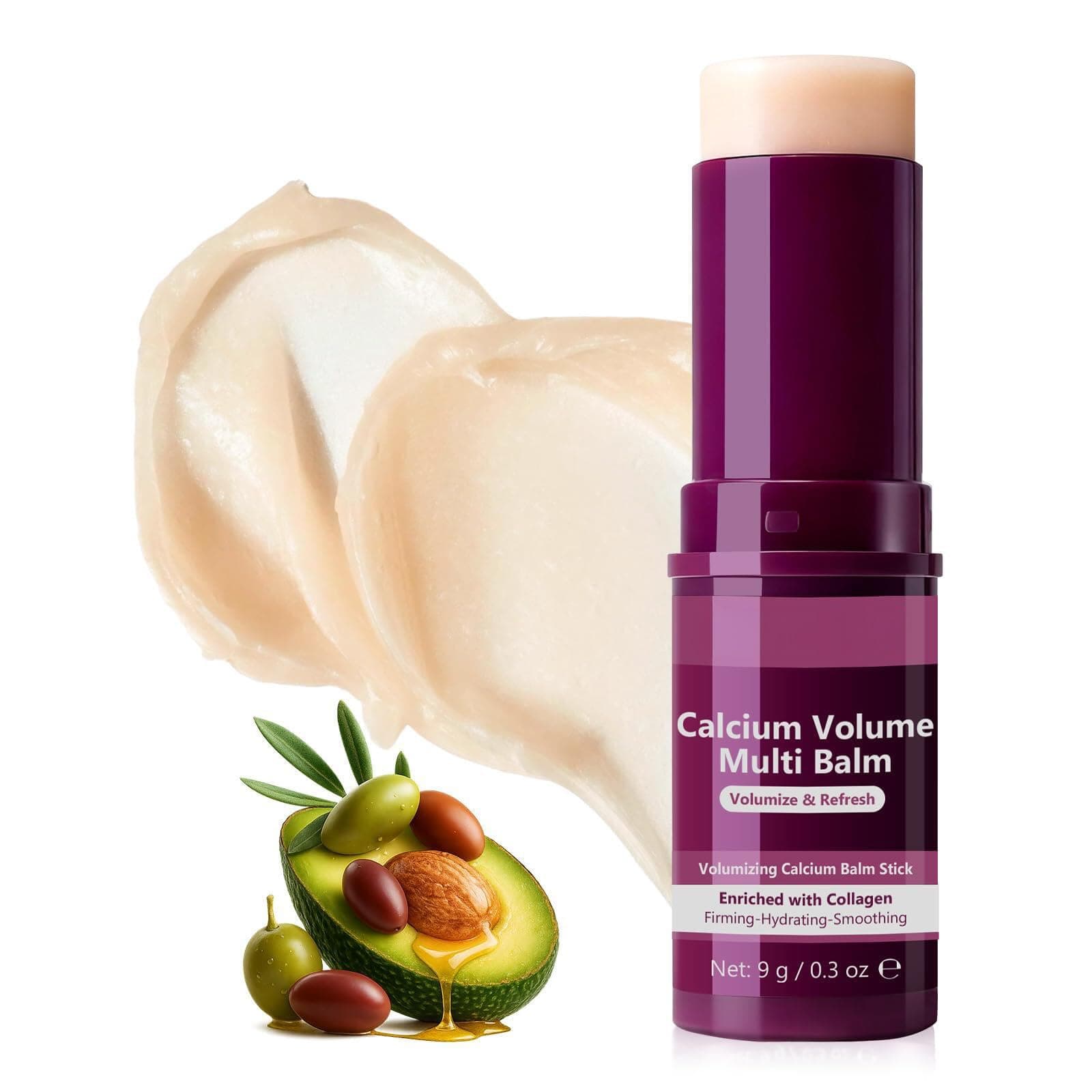 Calcium Volume Multi Balm,Calcium Multi Balm, crema di calcio anti-invecchiamento, anti-caduci, anti rughe, adatto per gli occhi, il viso, il collo (1)