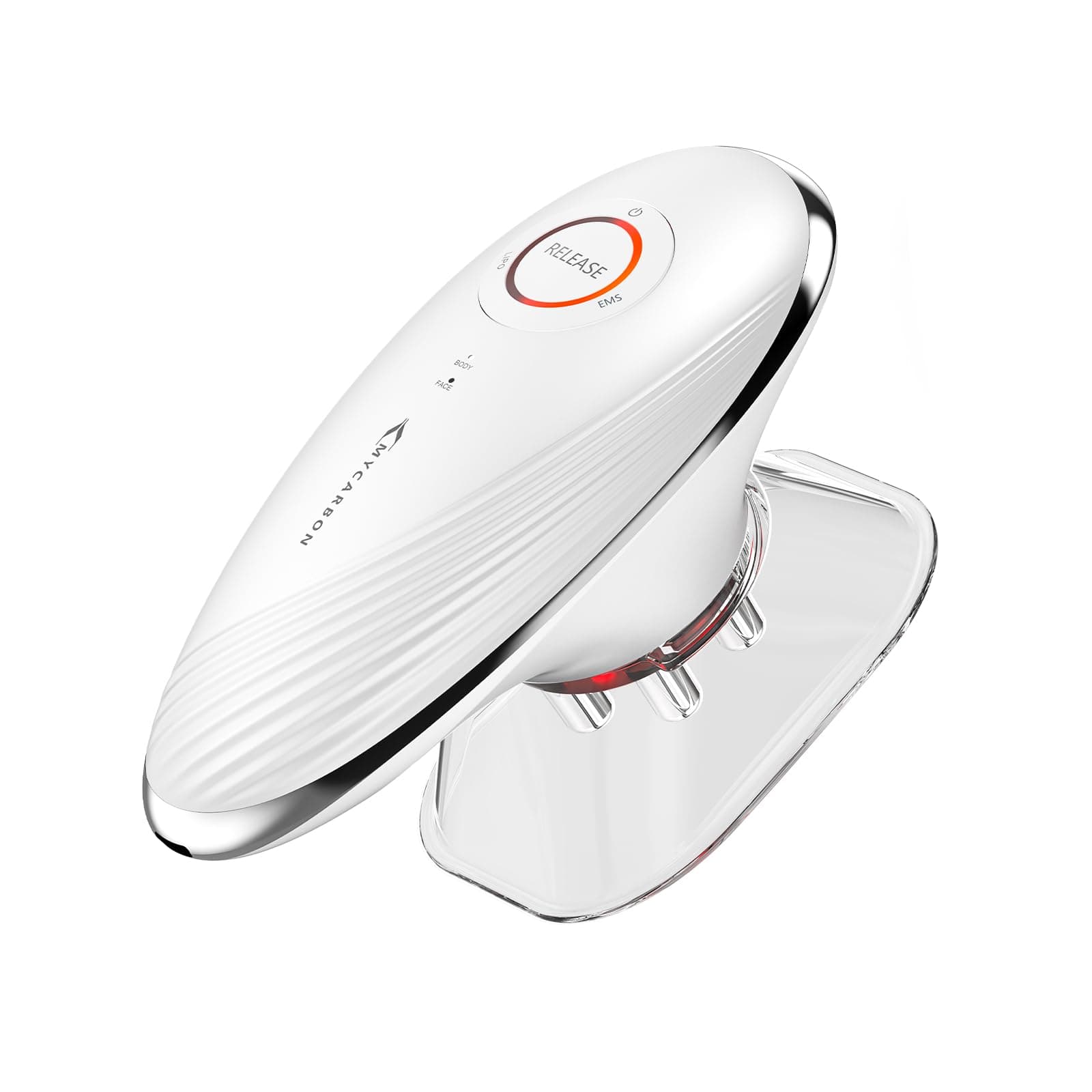 MYCARBON Masseur Anti Cellulite Appareil Électrique à Ventouse Mode EMS Infrarouge Aspiration Liposuccion Lifting Palper Rouler Minceur Raffermissement pour Visage, Ventre, Cuisse, Jambes, Bras
