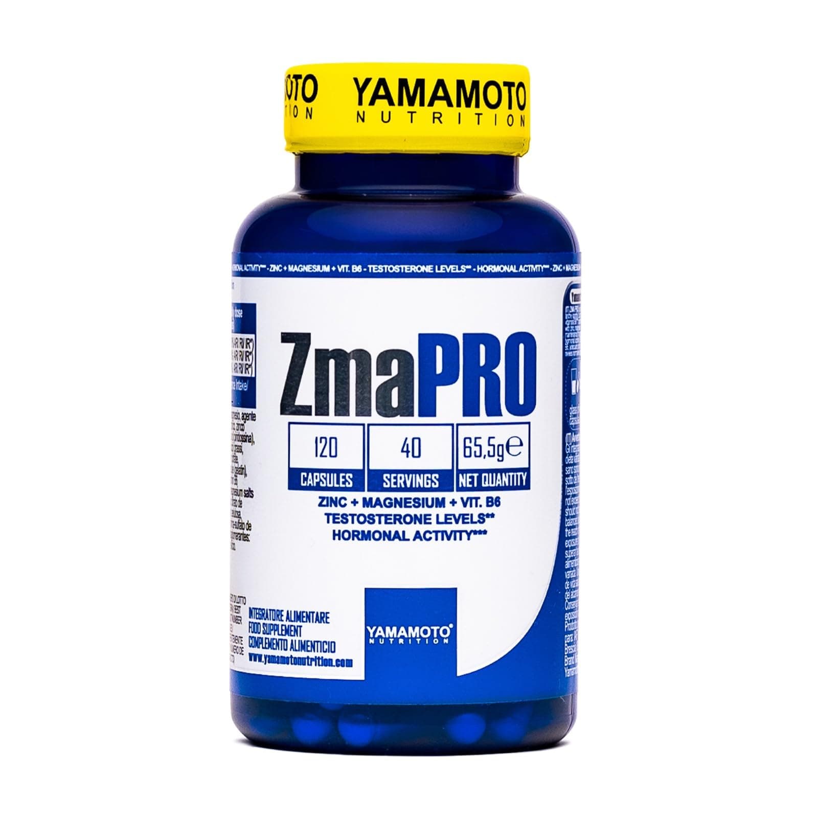 ZmaPRO integratore alimentare a base di zinco, magnesio e vitamina B6 120 capsule