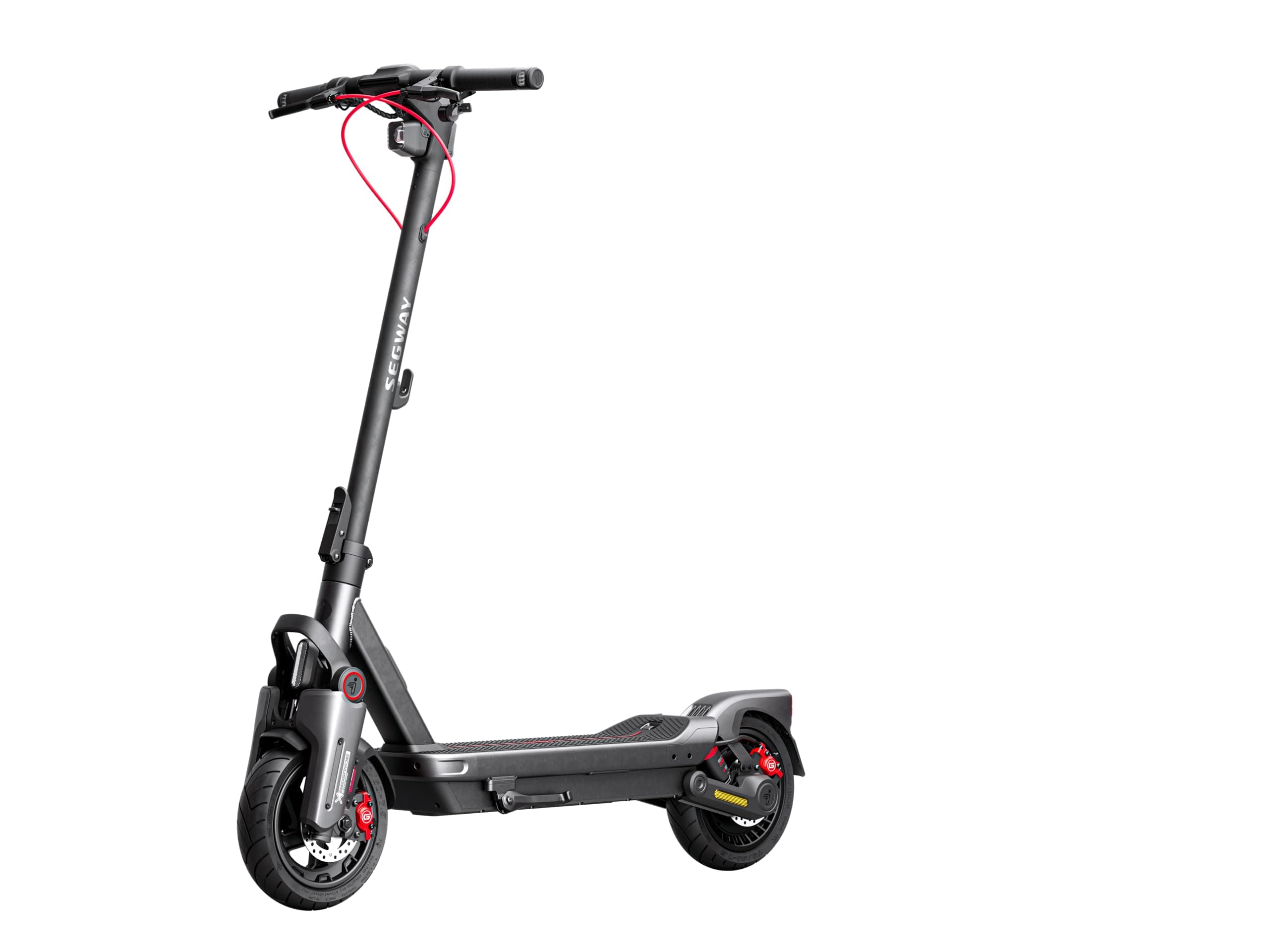 Segway-Ninebot MAX G3 D, E-Scooter mit Deutscher Straßenzulassung, 80 km Eco Modus Reichweite, 75km im Sport Modus, doppelte hydraulische Federung, 130 kg Tragkraft, Smart Display, 3,5 h Ladezeit