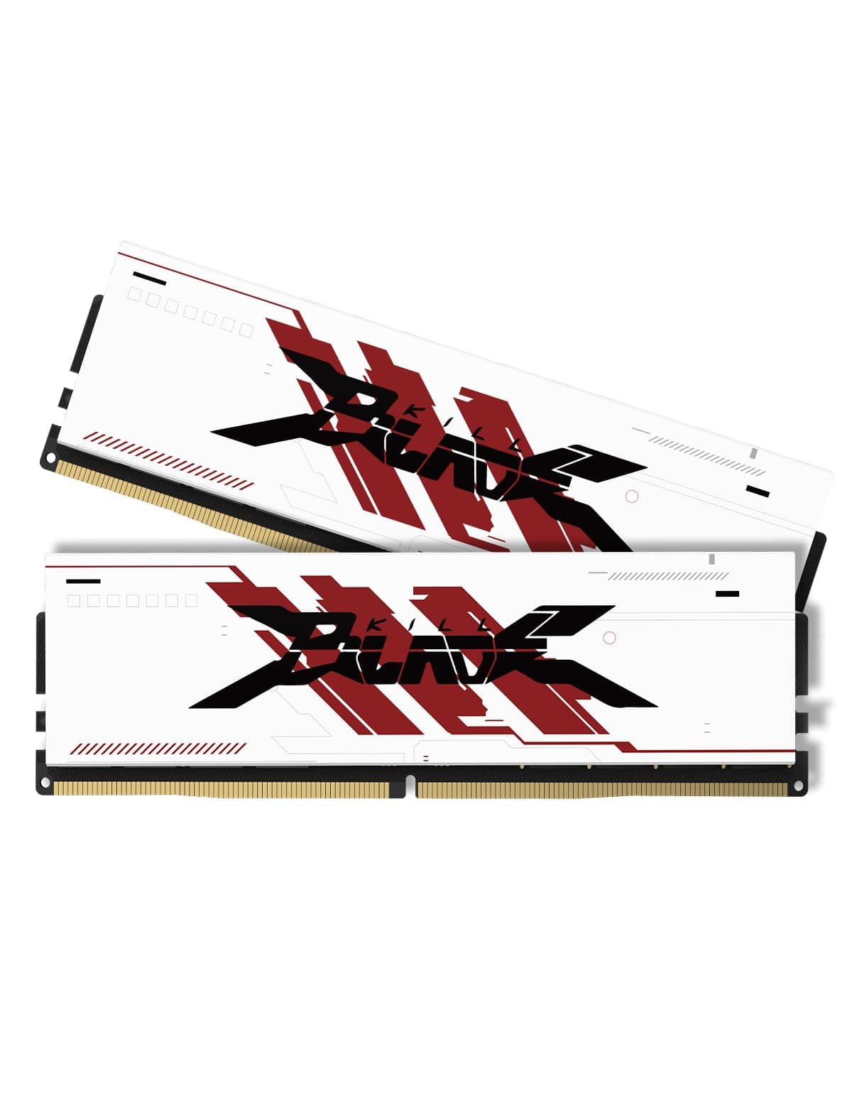 PUSKILL Mémoire RAM DDR4 32Go (2x16Go) 3200MHz CL16, PC4-25600 UDIMM 288-Pin 1,35V avec dissipateur Thermique, Mémoire Gaming pour Intel & AMD