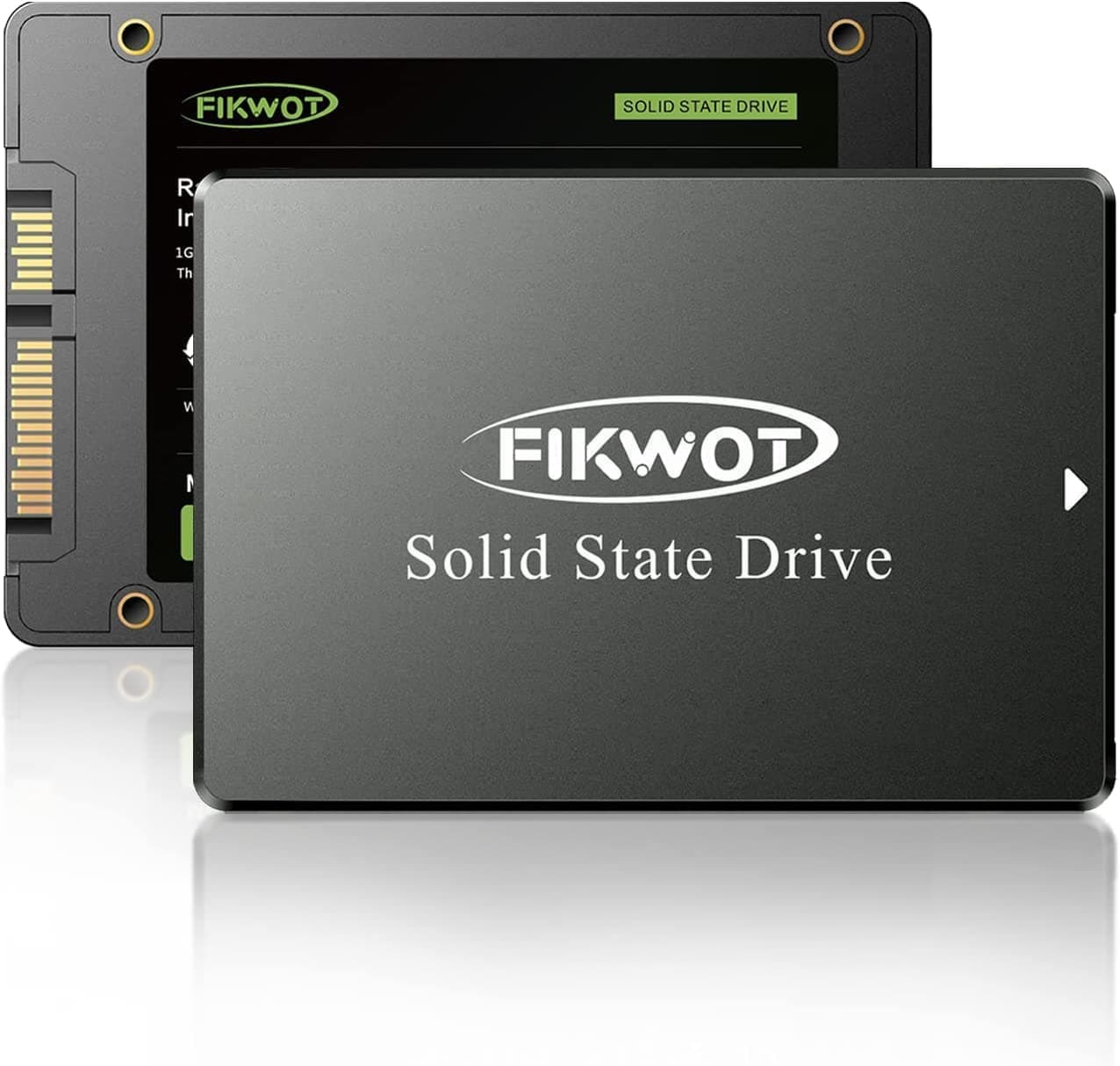 Fikwot FS810 256GB 2,5 Pulgadas Unidad Interna de Estado sólido - SATA III 6Gb/s, 3D NAND TLC SSD Interna, hasta 550MB/s, Compatible con computadora portátil y PC de Escritorio