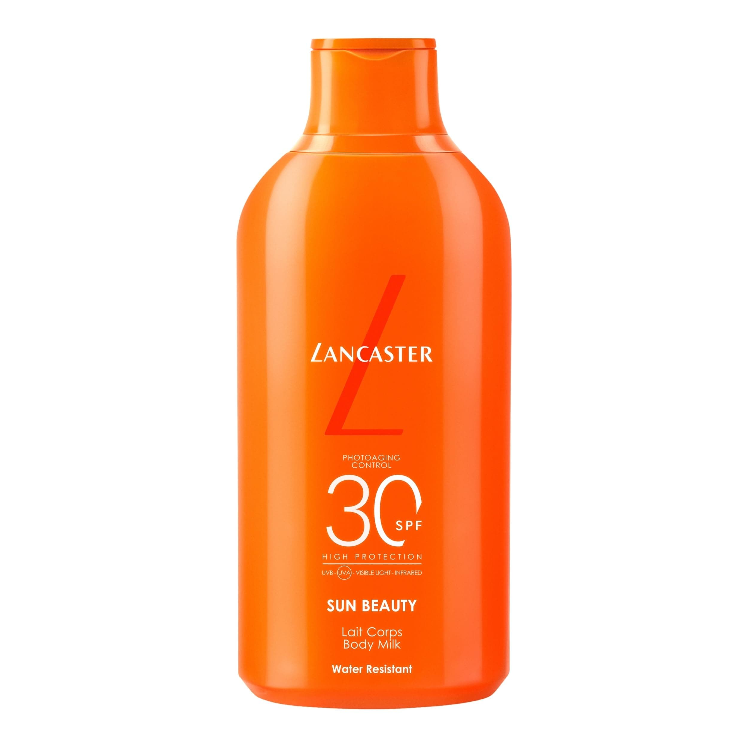Lancaster Sun Beauty Body Milk - Latte Solare Corpo SPF30, Texture Leggera, Contrasta il 100% dello Spettro Solare, Stimola l'Abbronzatura Resistente all'Acqua