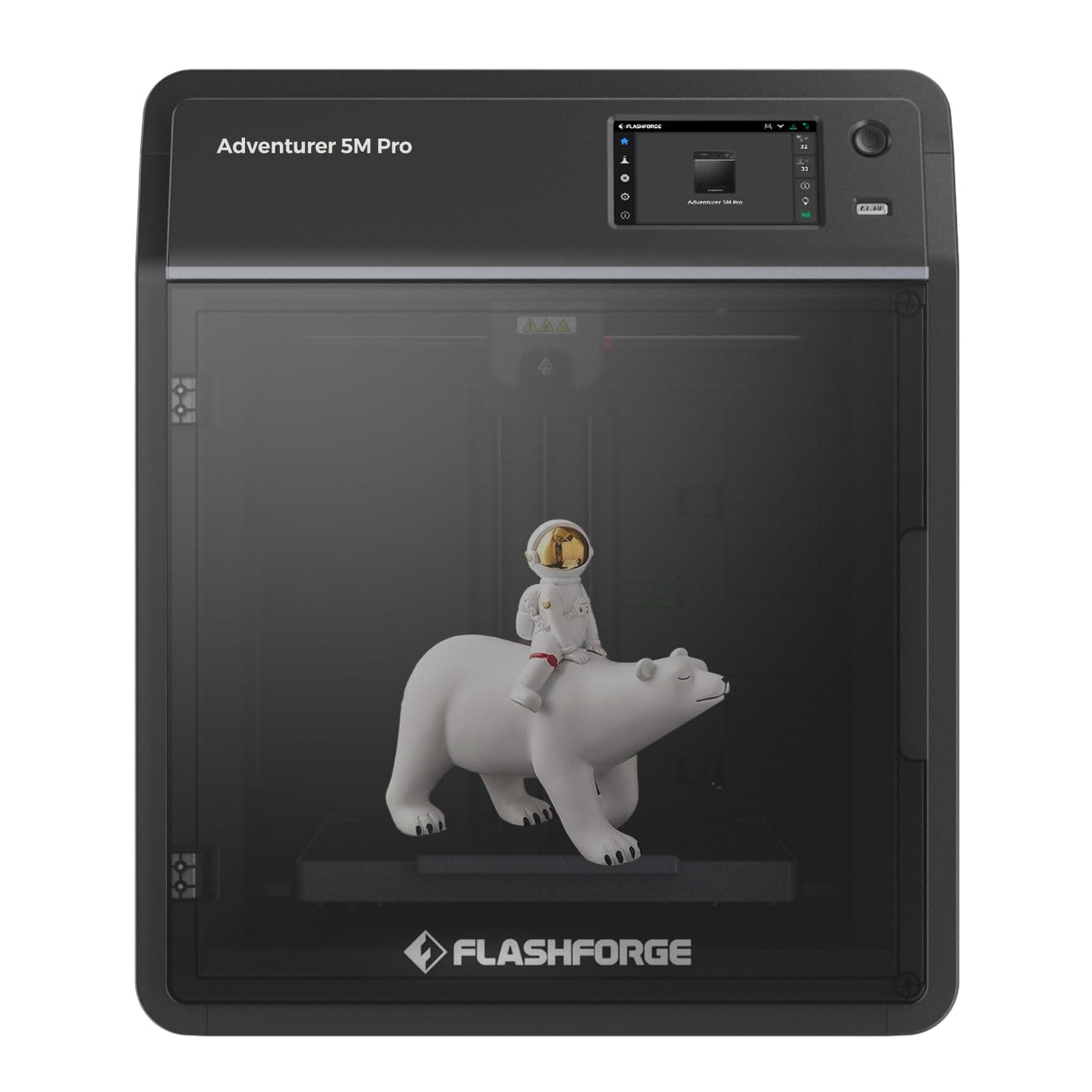 Stampanti 3D Flashforge Adventurer 5M Pro con Vigilanza Telecamere,Velocità Massima 600 mm/s,Riscaldamento Rapido con Ugello a 280°C,Doppia Filtrazione dell'aria a Circolazione Interna ed Esterna