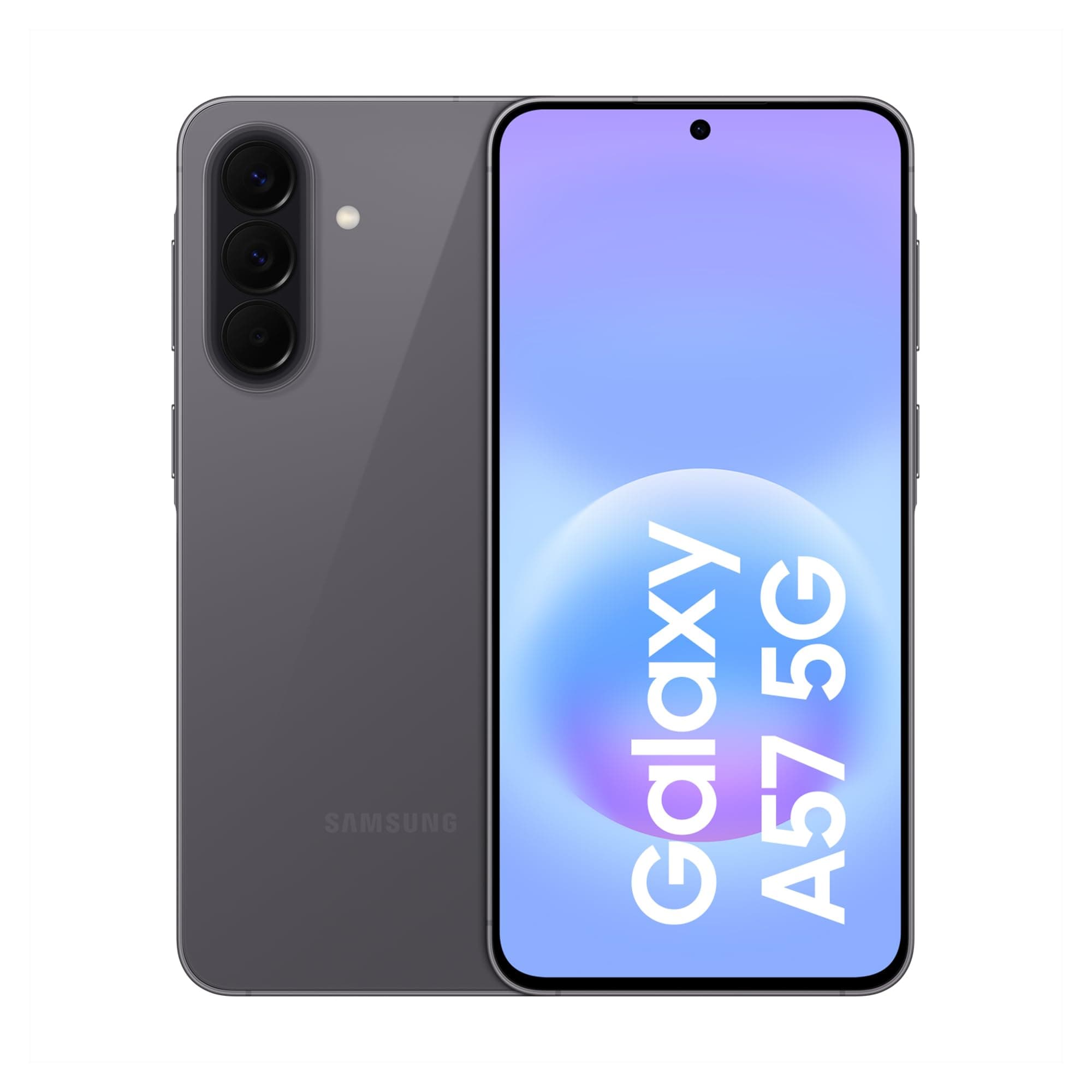 Samsung Galaxy A57 5G, 512GB, Móvil Fino con IA, 8GB, Gran Angular 50MP, Autonomía 2 Días, Batería 5000mAh, IP68, Garantía del Fabricante 3 Años + 1 Año Extra, Color Gris (Versión Española)