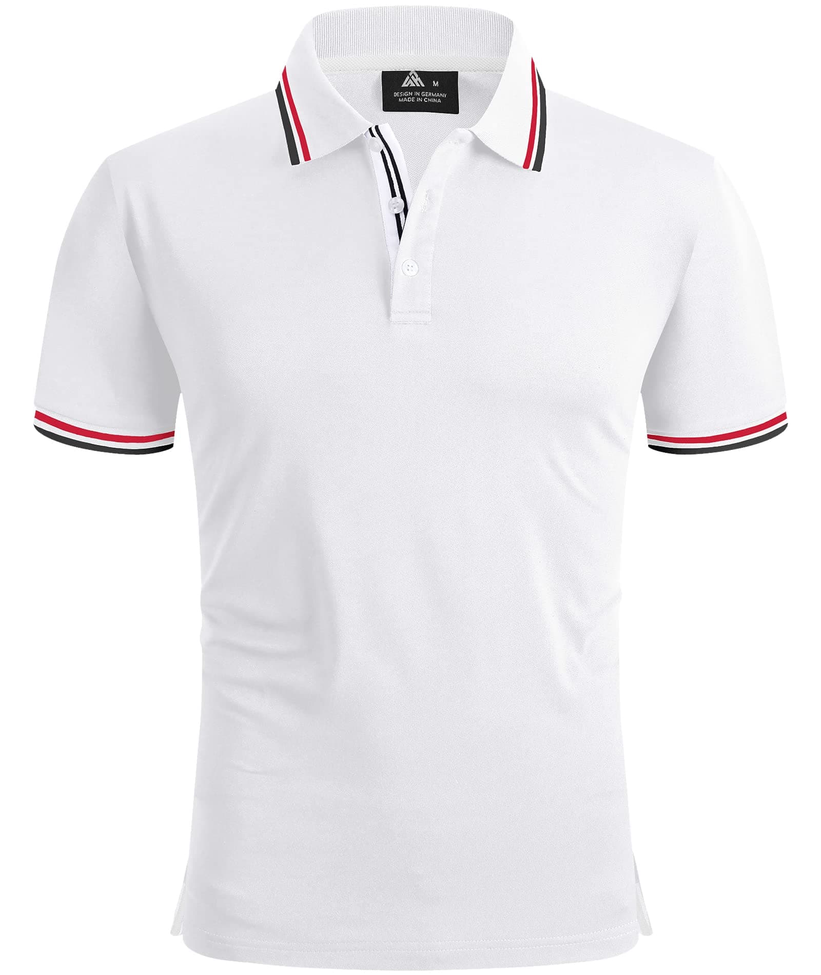 SwissWell Polo Homme Manches Courtes Golf Respirant Tshirt Polos de Sport Homme Eté Séchage Rapide Tennis Chemises