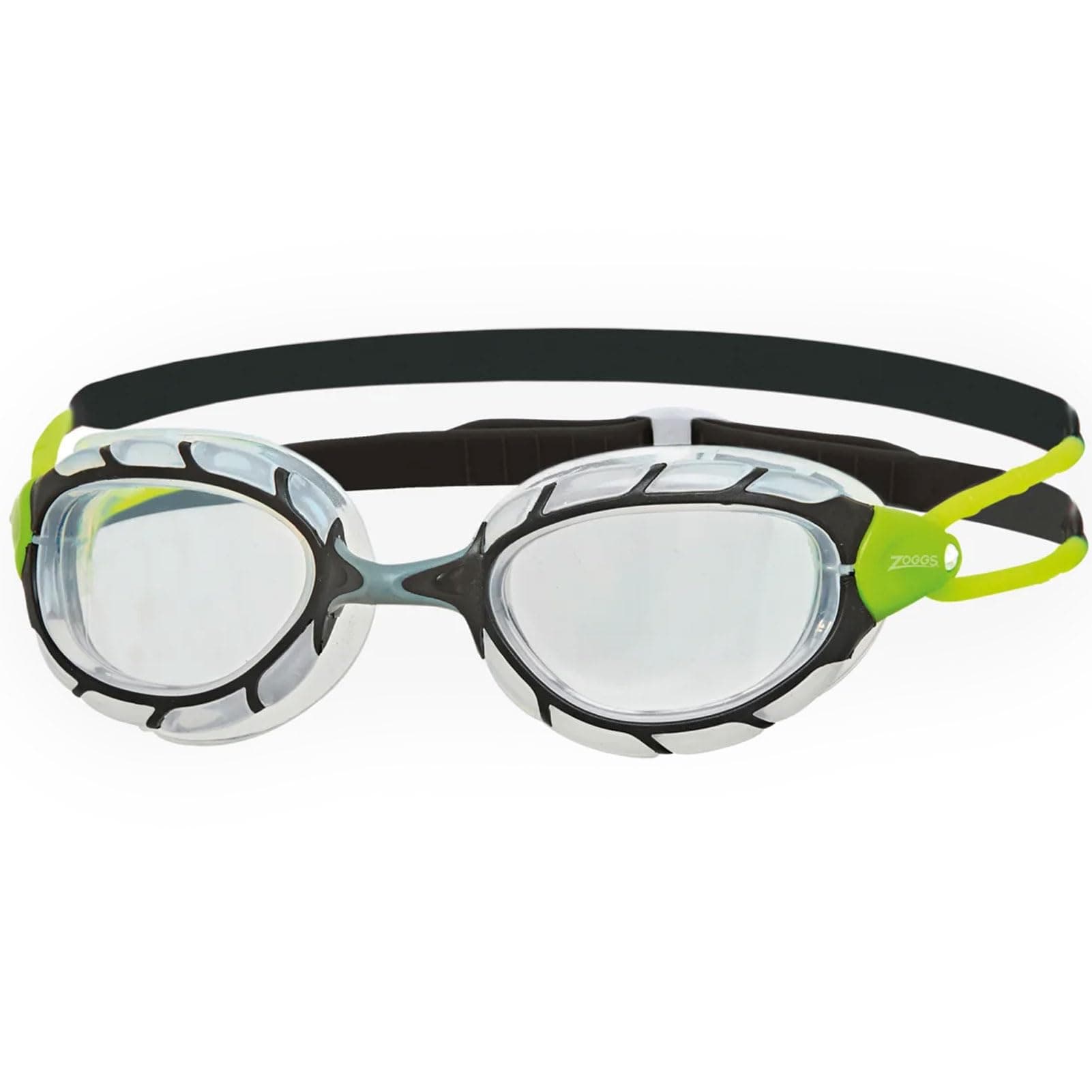 Zoggs Predator Gafas de Natación para Hombre y Mujer – Gafas de Piscina para Adulto Con Lentes UV, Antivaho – Correas Deslizantes de Fácil Ajuste