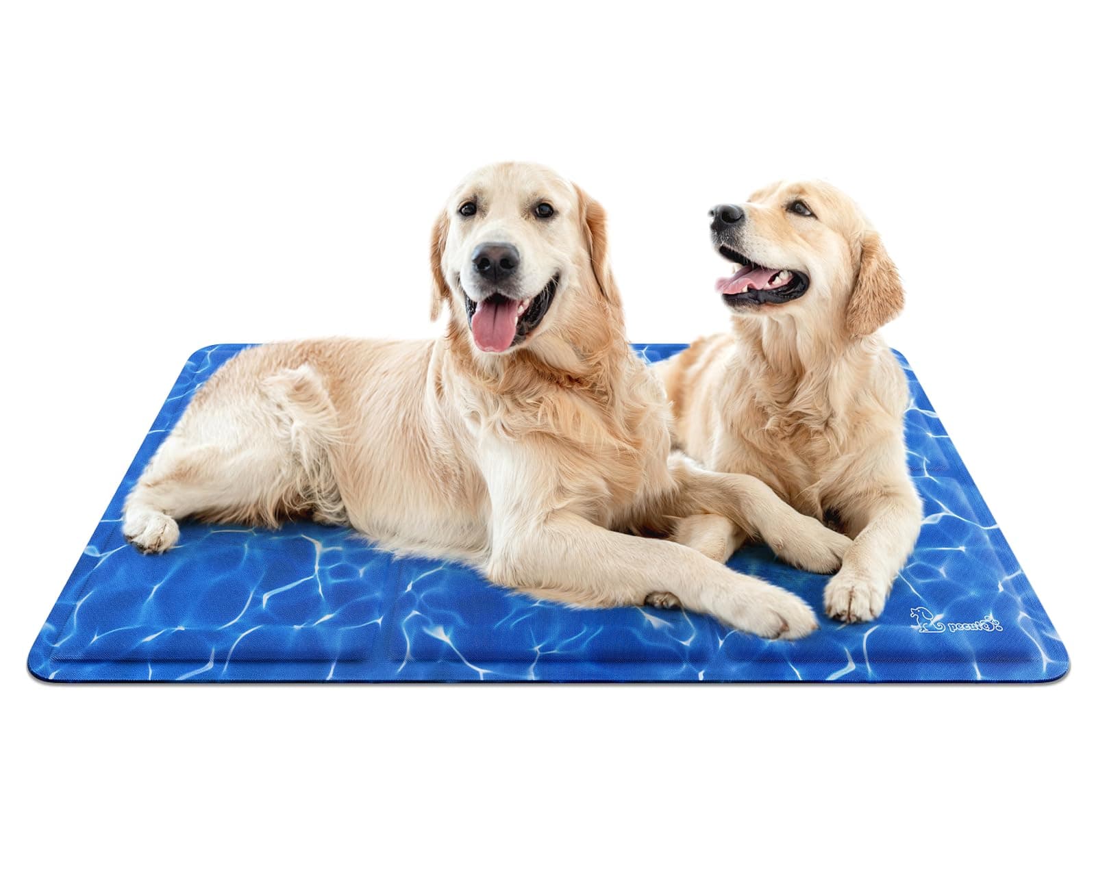 Pecute Tapis Rafraîchissant XXL 140×90 cm | Non Toxique - Reste Froid Plus Longtemps | Durables - Résistant aux Rayures