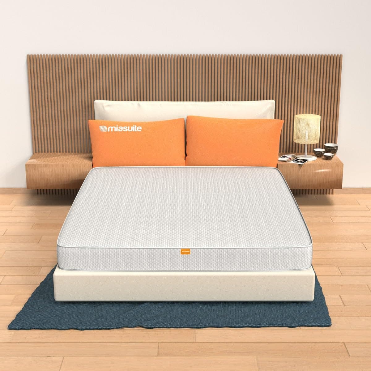 MiaSuite Materasso Memory Singolo 90x200, Alto 16 cm - 100% Made in Italy - Anallergico, Antibatterico, Antiacaro - Ortopedico, Dispositivo Medico | Primavera H16