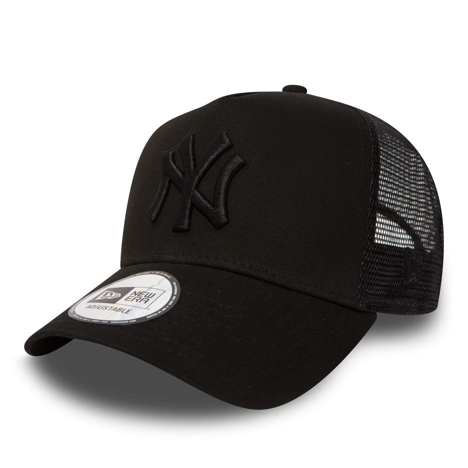 New Era Clean Trucker York Yankees Snapback cap, Uomo, Black, OSFA (55.8 cm - 60.6 cm)