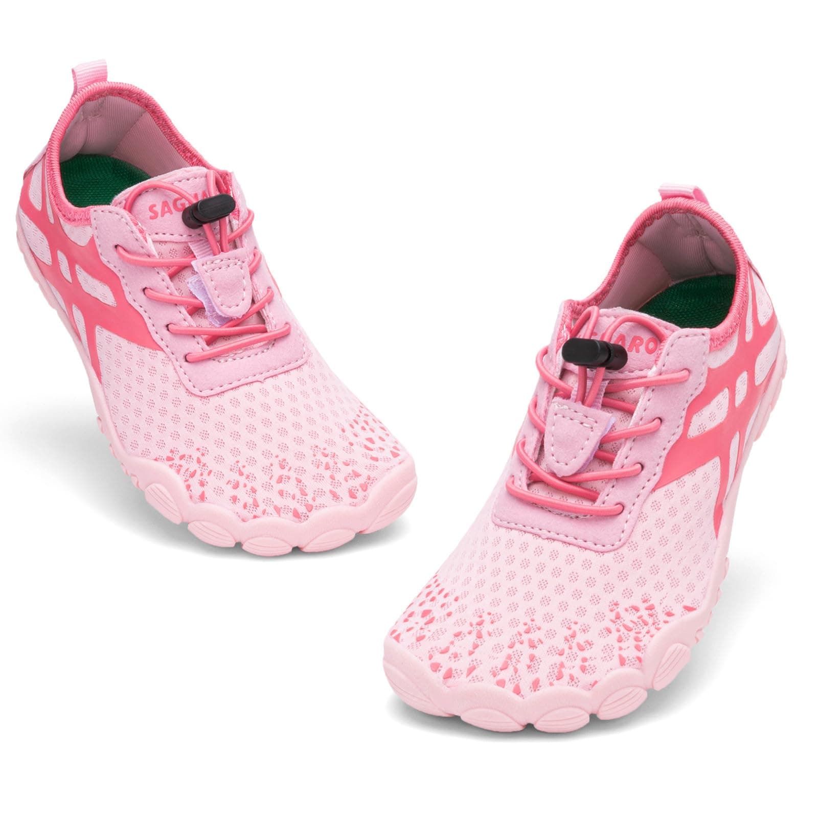 SAGUARO Zapatos de Agua Barefoot para Niños, Escarpines Acuáticos con Puntera Ancha y Secado Rápido para Verano y Actividades Acuáticas, Gr.25-36