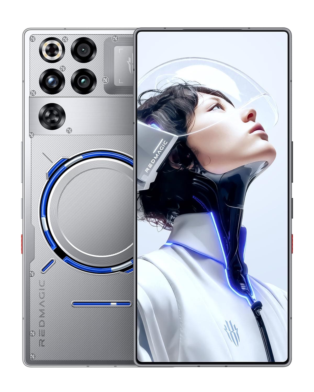 REDMAGIC 11 Pro 144Hz Móvil Gaming, Smartphone Android 5G, 24GB RAM+1TB ROM, Snapdragon 8 Elite Gen 5, 6.85", 1.5K AMOLED Pantalla, Teléfono Gaming, 50MP Cámara, 80W Cargador Argentado