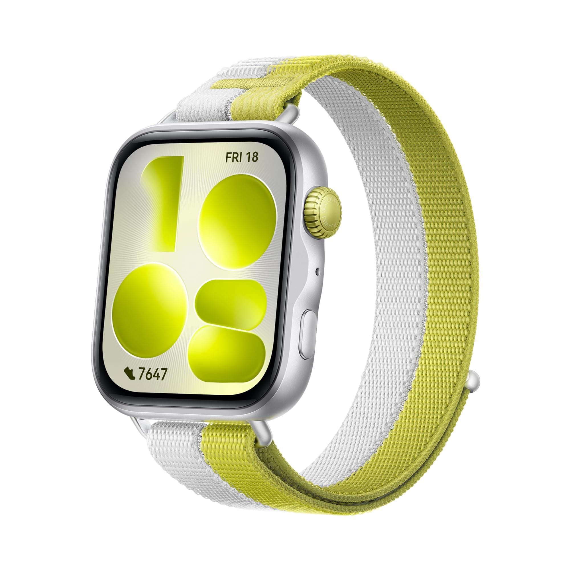 HUAWEI WATCH FIT 5 Smartwatch, Schermo AMOLED HD da 1,82", Design Raffinato, Pagamento NFC, Rilevamento Cadute, Batteria a lunga durata, Monitoraggio della salute, 5 ATM, Android & iOS, Argento