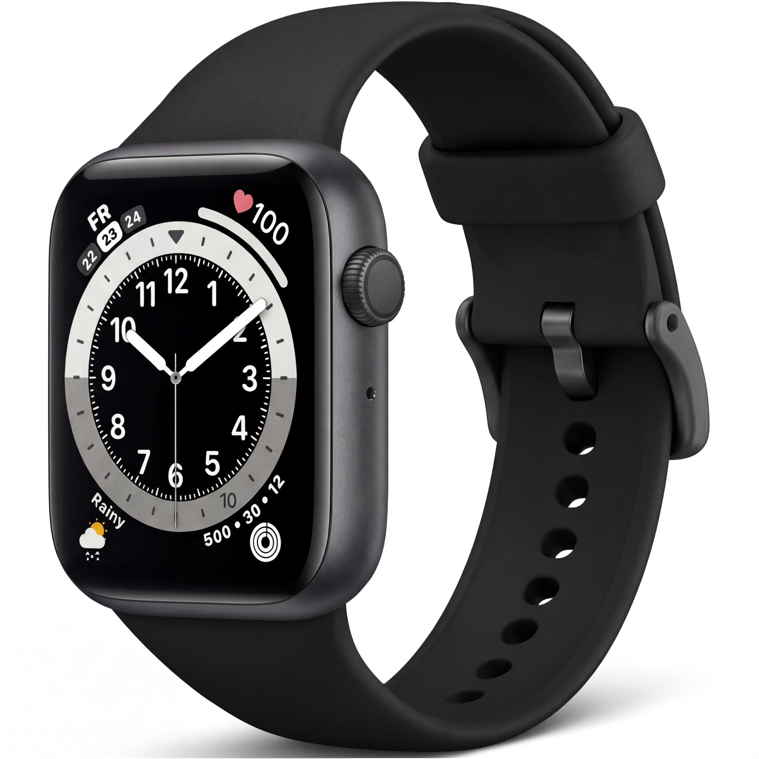Smartwatch Uomo Donna, 1.83'' Orologio Smart Watch con Chiamata Bluetooth,Pressione Sanguigna/Cardiofrequenzimetro/Sonno,Contapassi,120+ Modalità Sportive,Impermeabile IP68 Fitness Tracker Android iOS
