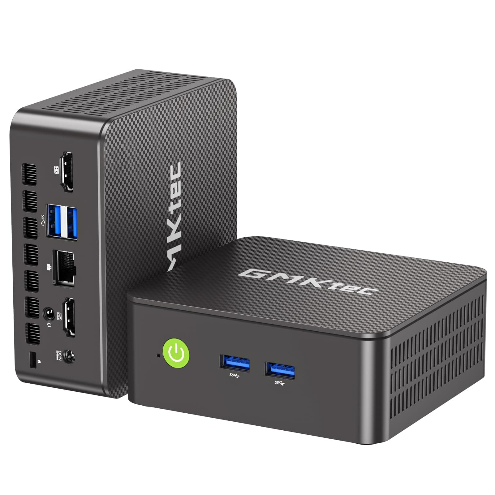 GMKtec Mini PC G3 Pro avec Intel Core i3-10110U (Plus performant Que 4300U/N150/N95), 8 Go RAM DDR4 (Double Canal), SSD PCIe 256 Go, Micro Computer 2*HDMI 4K/USB 3.2/WiFi 6/BT 5.2/2.5GbE LAN