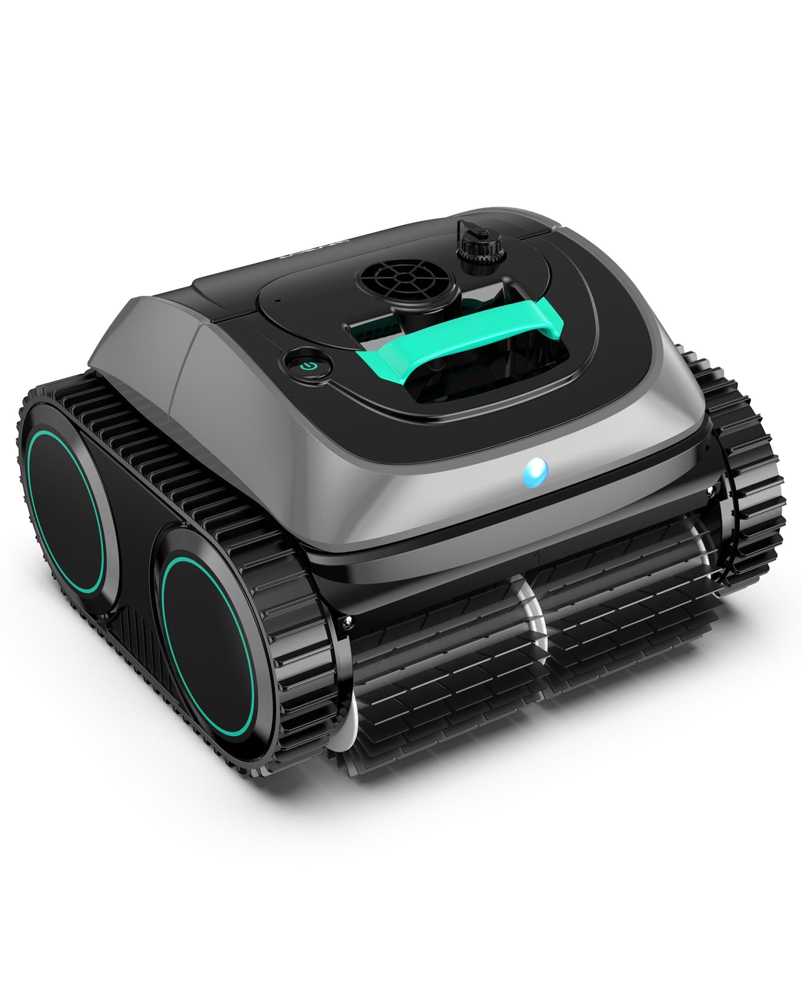 WYBOT C1-Plus Robot Piscine sans Fil Robot Piscine pour Piscines Enterrées & Hors Sol - Nettoyeur 4-en-1 Paroi & Ligne d'eau 160min/160m², Navigation Intelligente, App-Vert Olive Clair