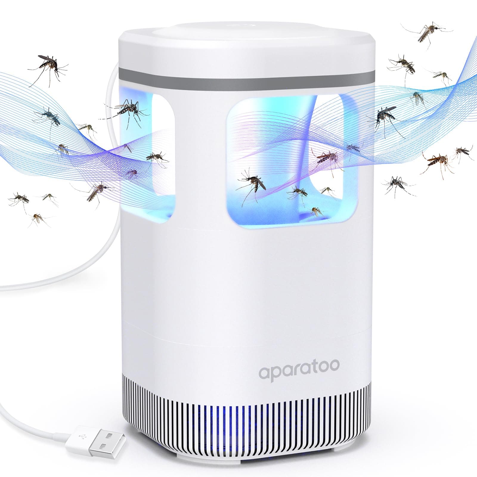 Lampe Anti Moustique Electrique,Anti Moustique Exterieur Intérieur Lampe Anti Insectes Repulsif Moustique Anti Mouche Tue Mouche Electrique Jardin Contre Les Insectes pour Camping l'usage Domestique