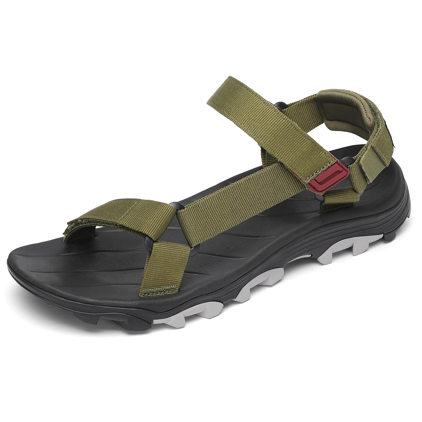 Mishansha Sandalias de Trekking para Hombre, Sandalias de Senderismo con Punta Abierta, Sandalias Deportivas de Verano para Actividades al Aire Libre, Tallas 39–46
