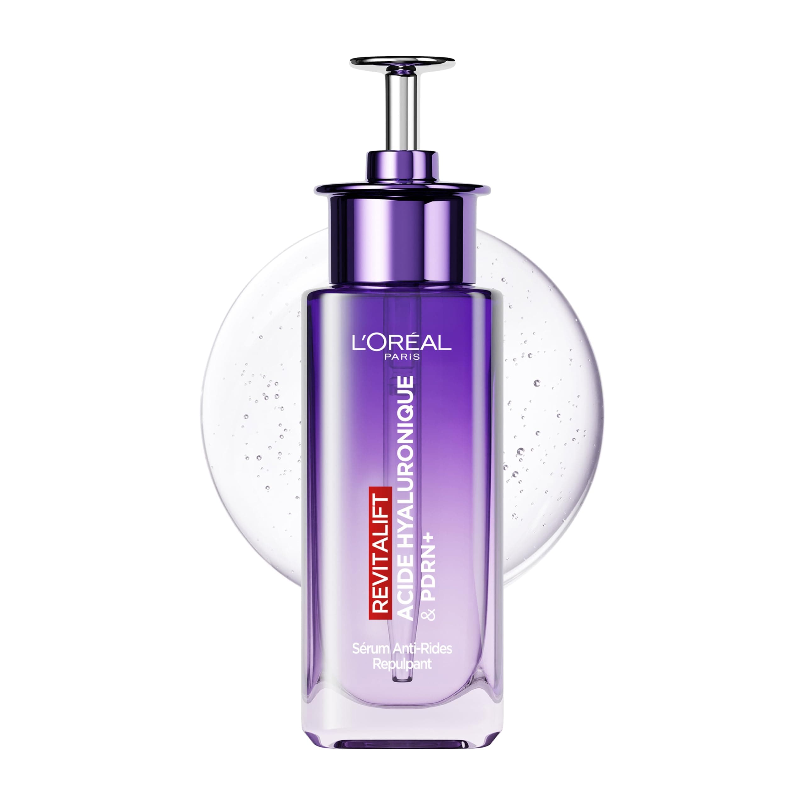 L’Oréal Paris – Sérum Anti-Rides & Anti-Âge – 1.5% Acide Hyaluronique Pur – Soin Visage Hydratant, Repulpant & Lissant – Pour Tous Types de Peaux – Revitalift Filler – 30 ml