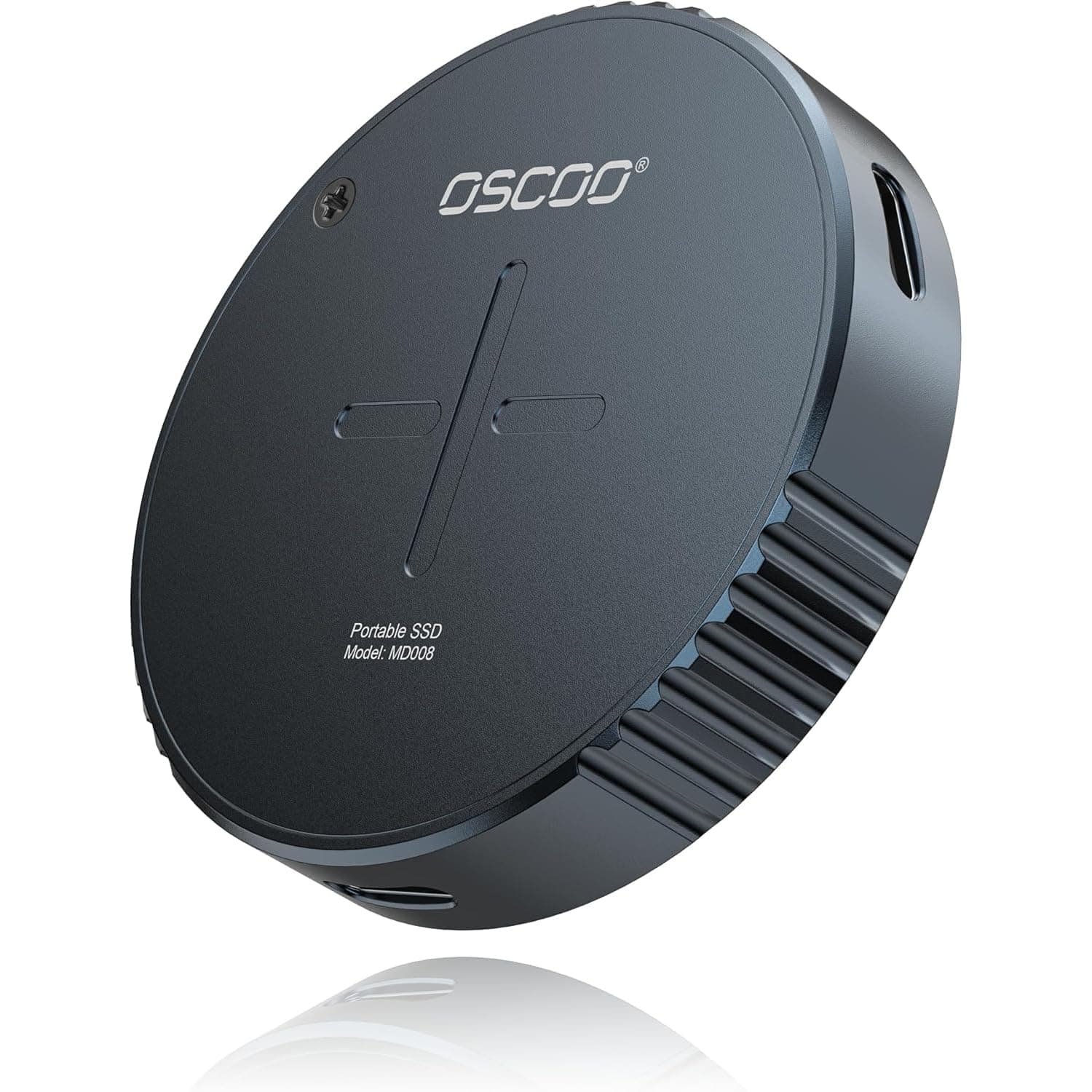 OSCOO 1TB SSD Externo USB 3.2 Gen2 1000MB/s Portátil | Unidad de estado sólido externa magnética y portátil, compatible con teléfonos Android, tabletas y ordenadores portátiles.