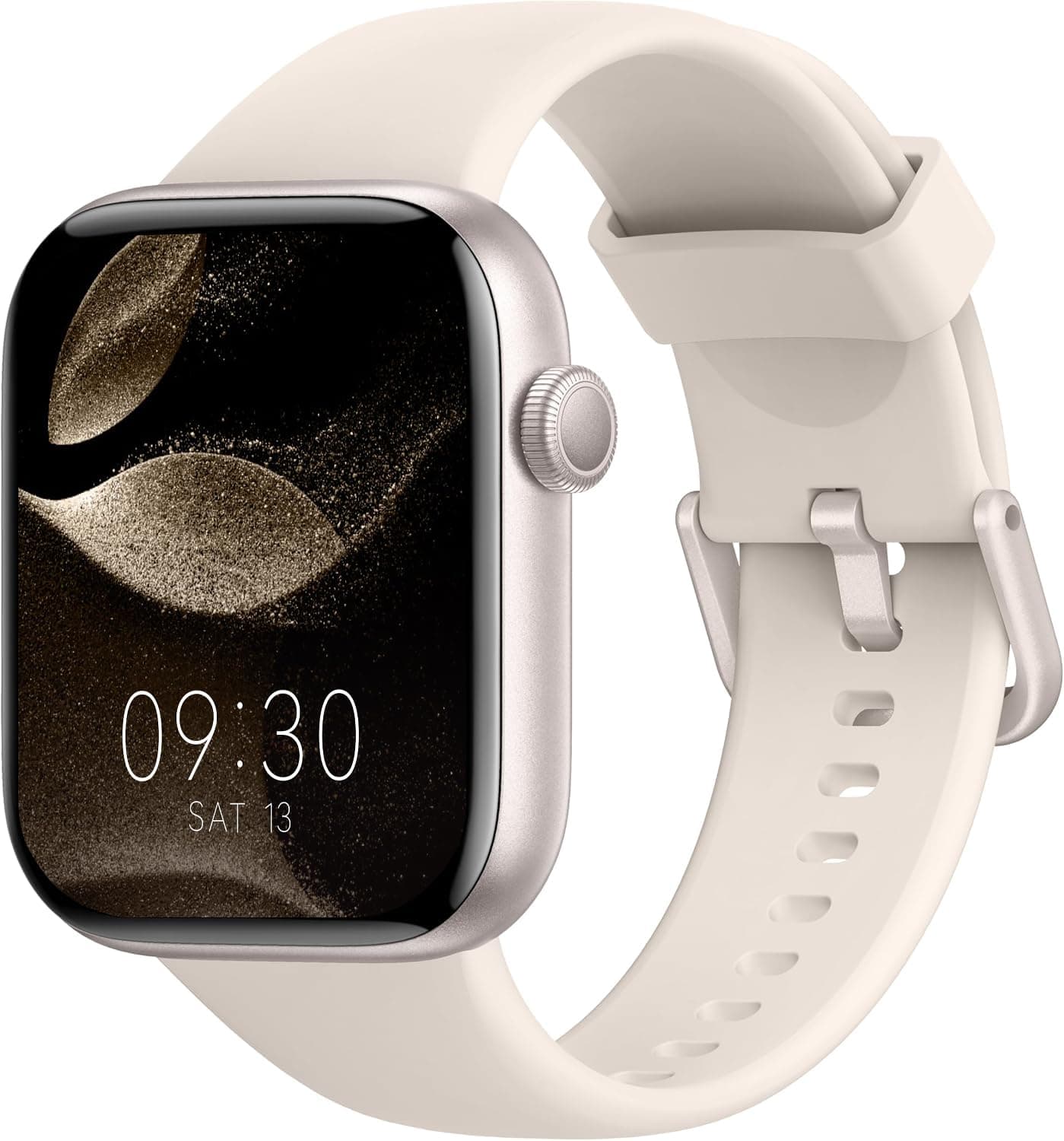 AcclaFit Reloj Inteligente Mujer Hombre, 1.85" Smartwatch con Llamadas Bluetooth, 140+ Modos Deportivos con SpO2/Pulsómetro/Monitor de Sueño/Podómetro, Impermeable IP68 para Android iOS