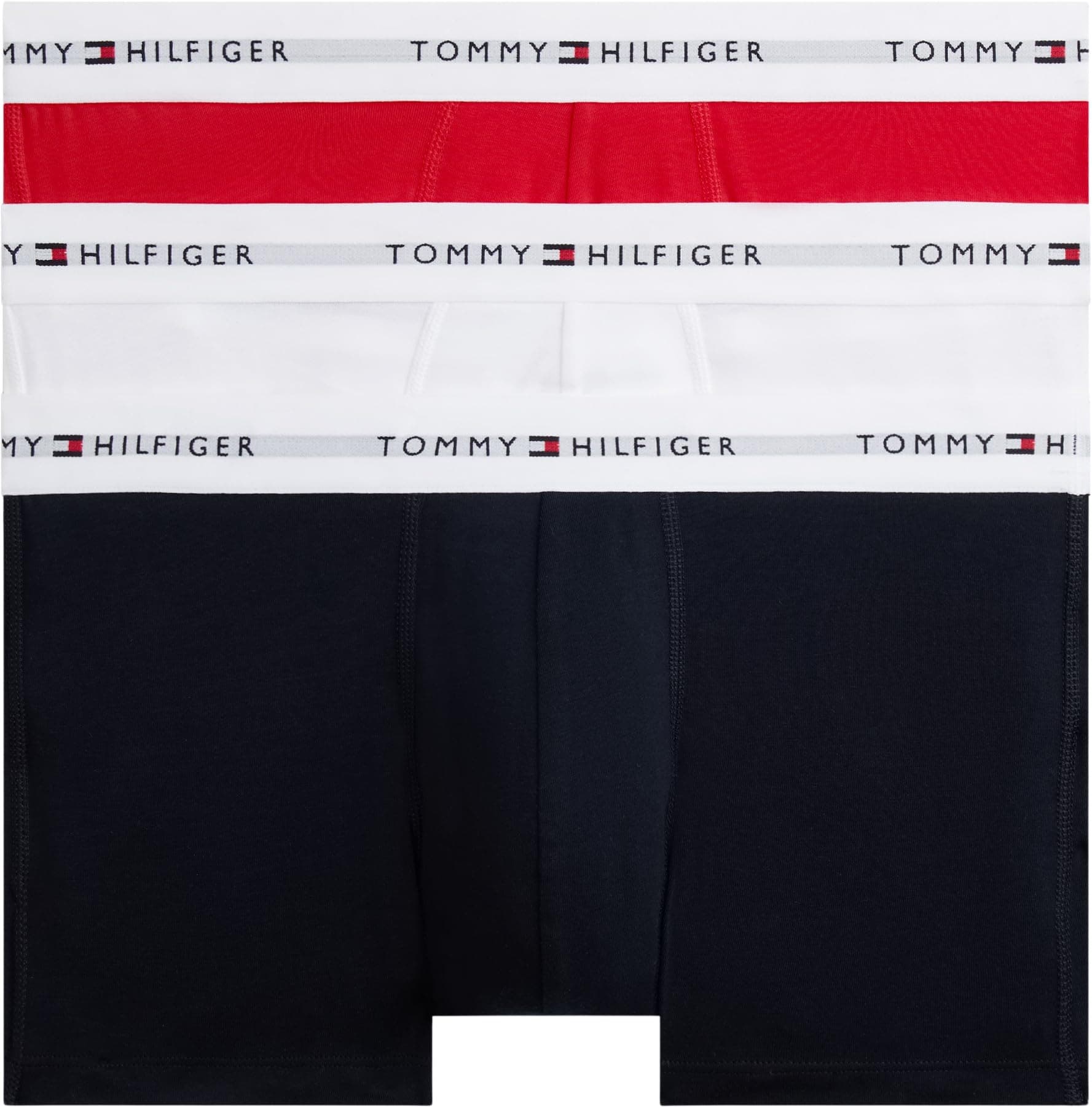 Tommy Hilfiger Herren 3er Pack Boxershorts Trunks Unterwäsche