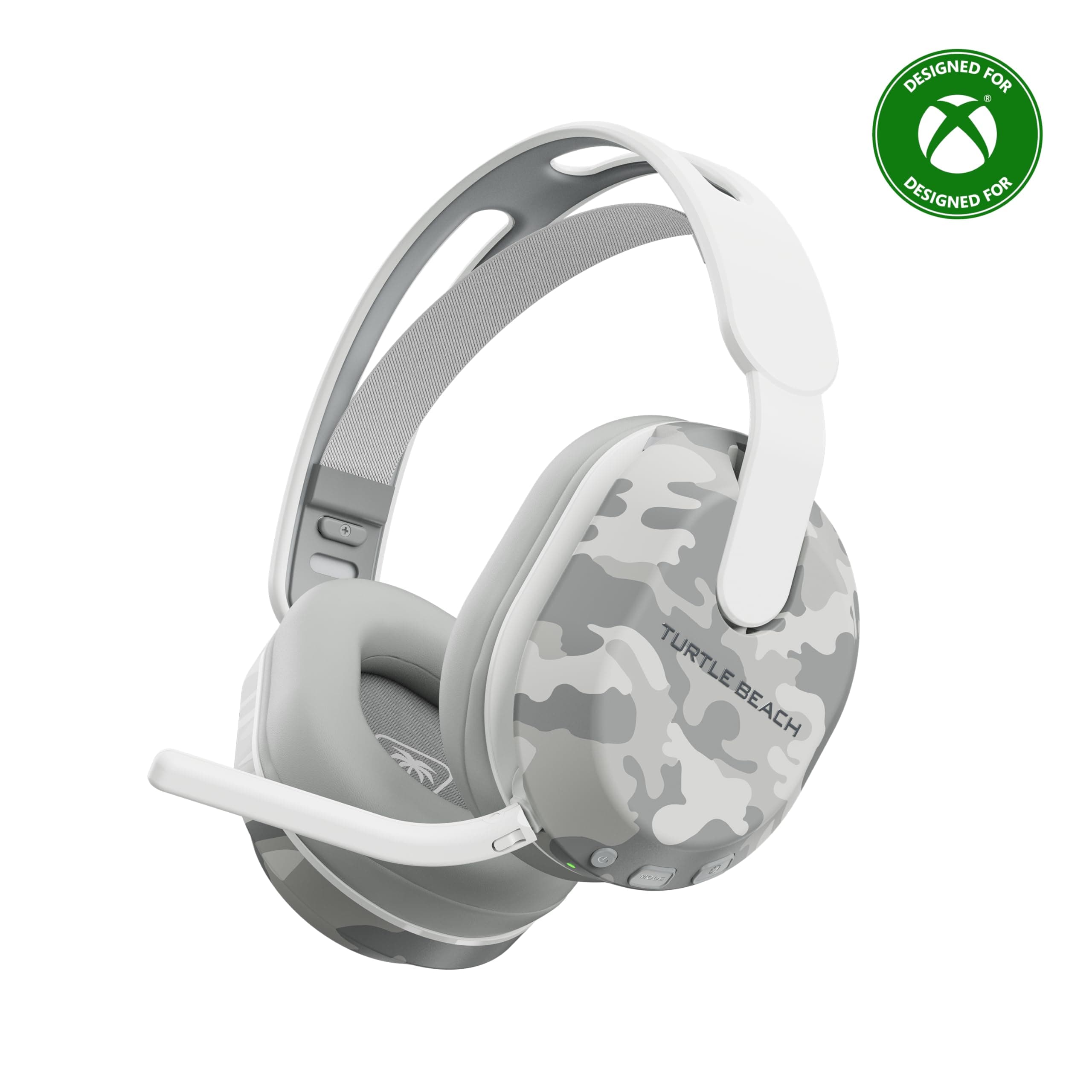 Turtle Beach Stealth 500 Camo Ártico Xbox Auriculares de Juego inalámbricos con 40hr Batería y Bluetooth para Xbox Series X|S y Xbox One