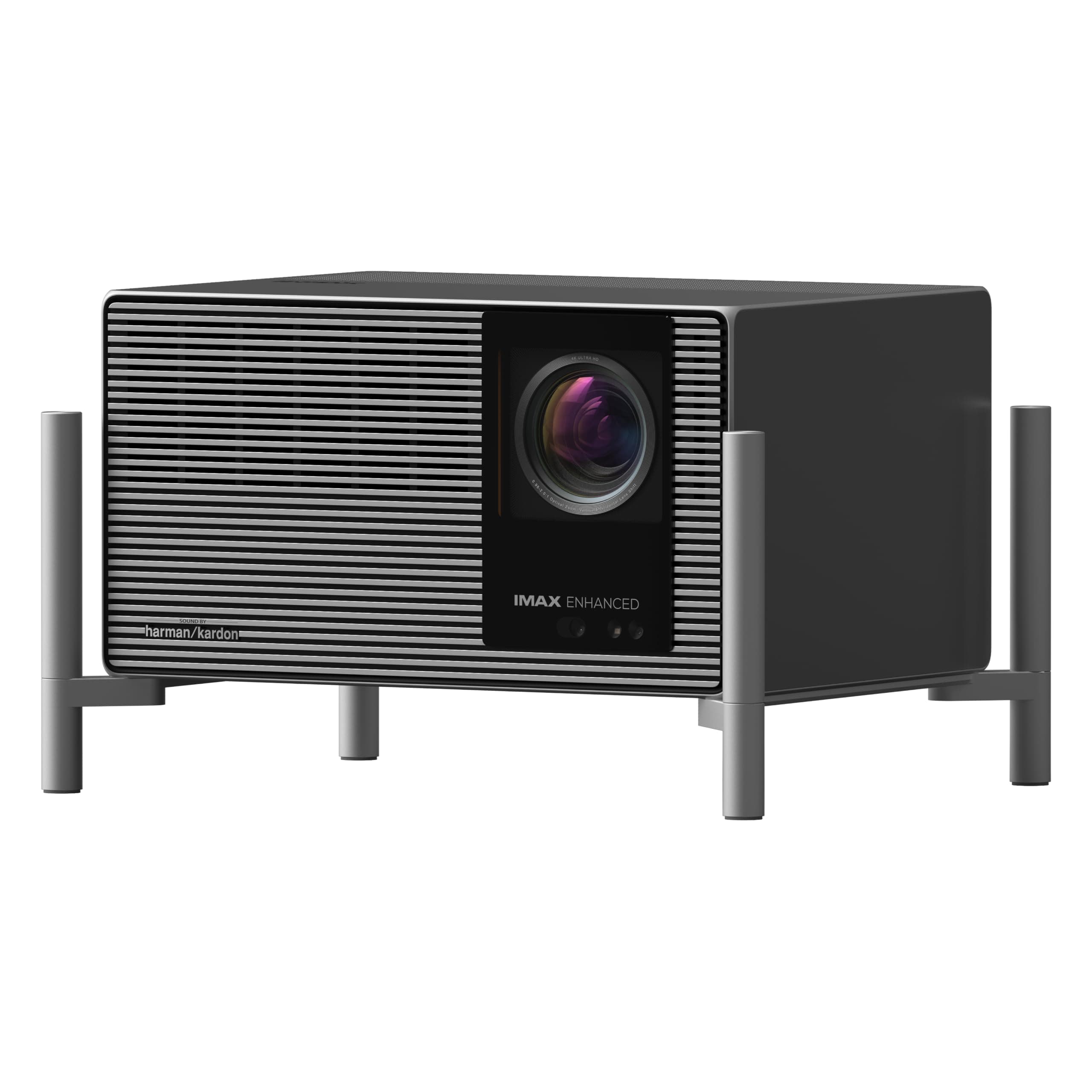 XGIMI Titan Noir 4K Heimkino Beamer, RGB Triple Laser, 4800 ISO-Lumen | 7000:1 Nativer Kontrast, Dual-Iris-System, Großer Lens Shift, Optischer Zoom, IMAX Enhanced, 240Hz/1ms Gaming, 3D Projektor