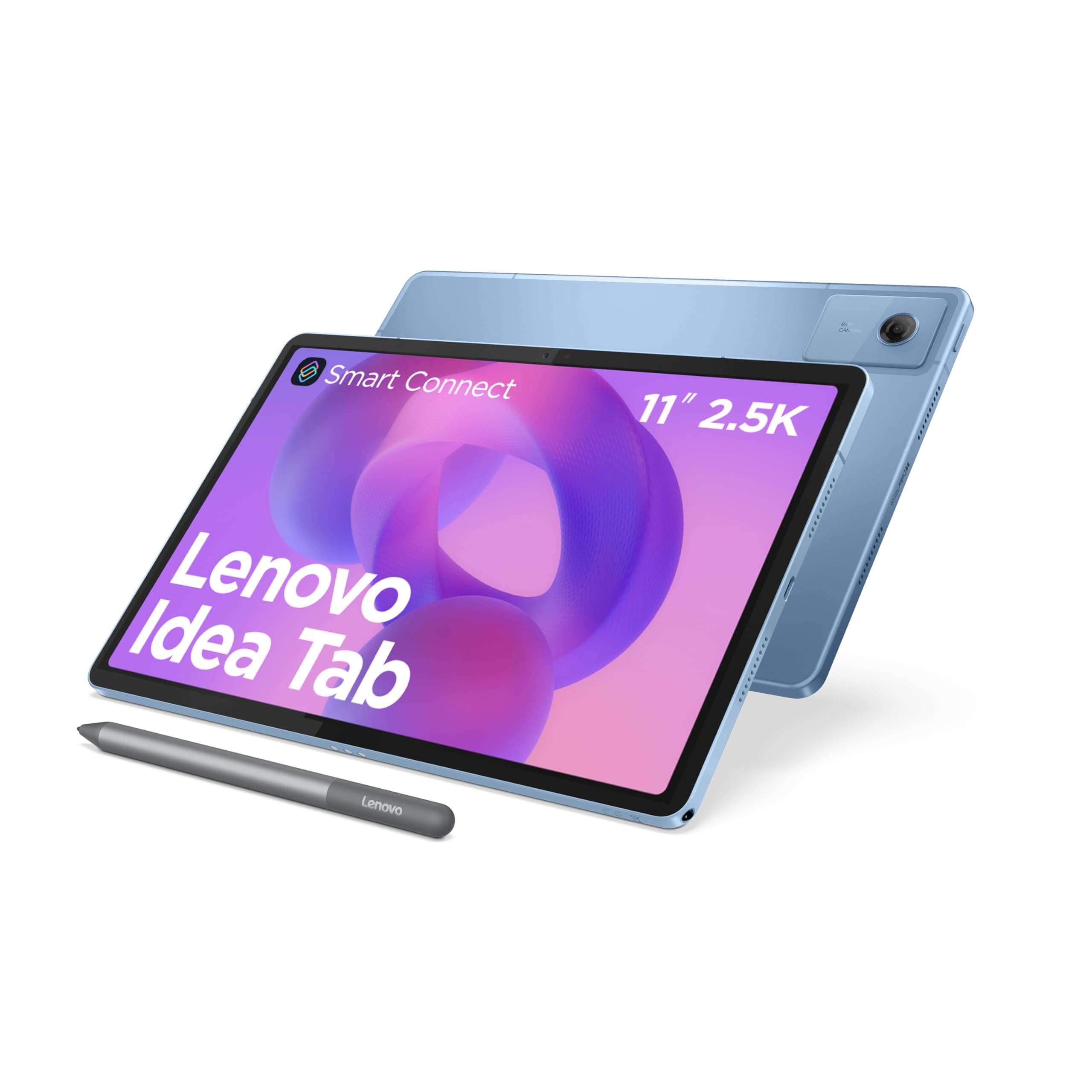 Lenovo Idea Tab Tablet, 11" 2.5K 16:10 LCD Display, MediaTek Dimensity 6300, 8GB RAM, 128GB Speicher, Android 15, Polar Blue, inkl. Tab Pen